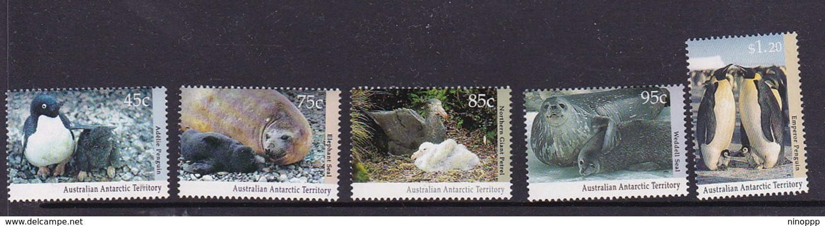 Australian Antarctic Territory  ASC 89-93 1992 Regional Wildlife Set MNH - Unused Stamps