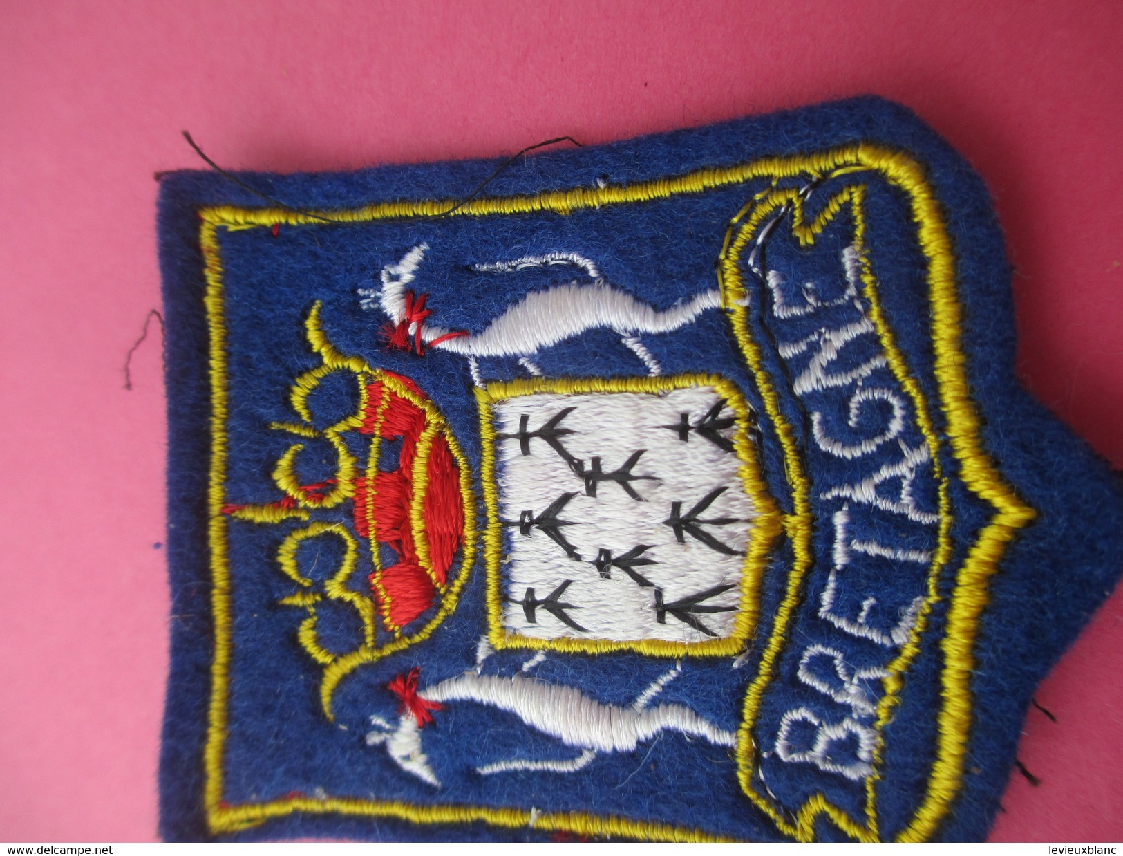 Ecusson Tissu/ Province / Bretagne/ Années 1960 - 1970        ET169 - Patches