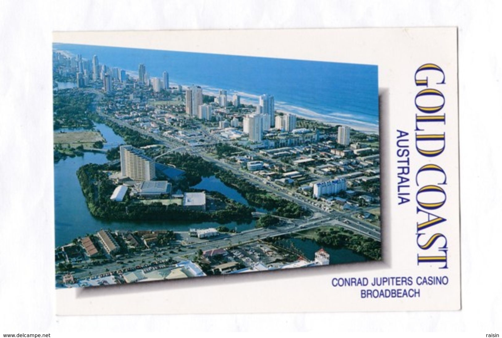 Australie Queensland Vue Aérienne Conrad Jupiters Casino Broadbeach Gold Coast  TBE - Gold Coast