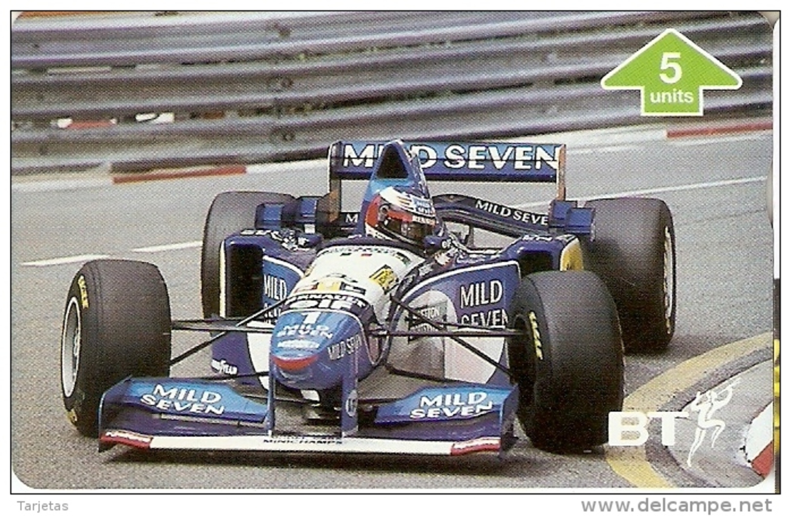 TARJETAS DE REINO UNIDO DE UN COCHE DE FORMULA 1  (COCHE-CAR) ROTHMANS-ELF - Altri & Non Classificati