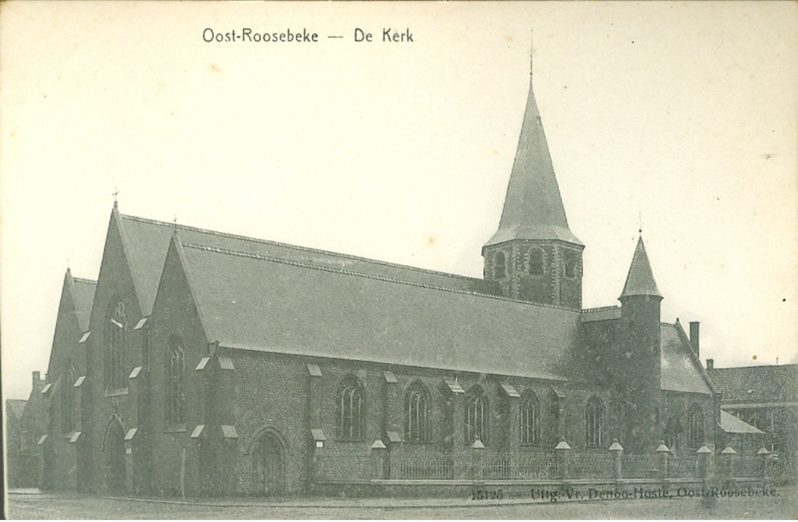 Oost - Roosbeke ( Oostrozebeke)    :   Kerk  -  N°15125 - Oostrozebeke