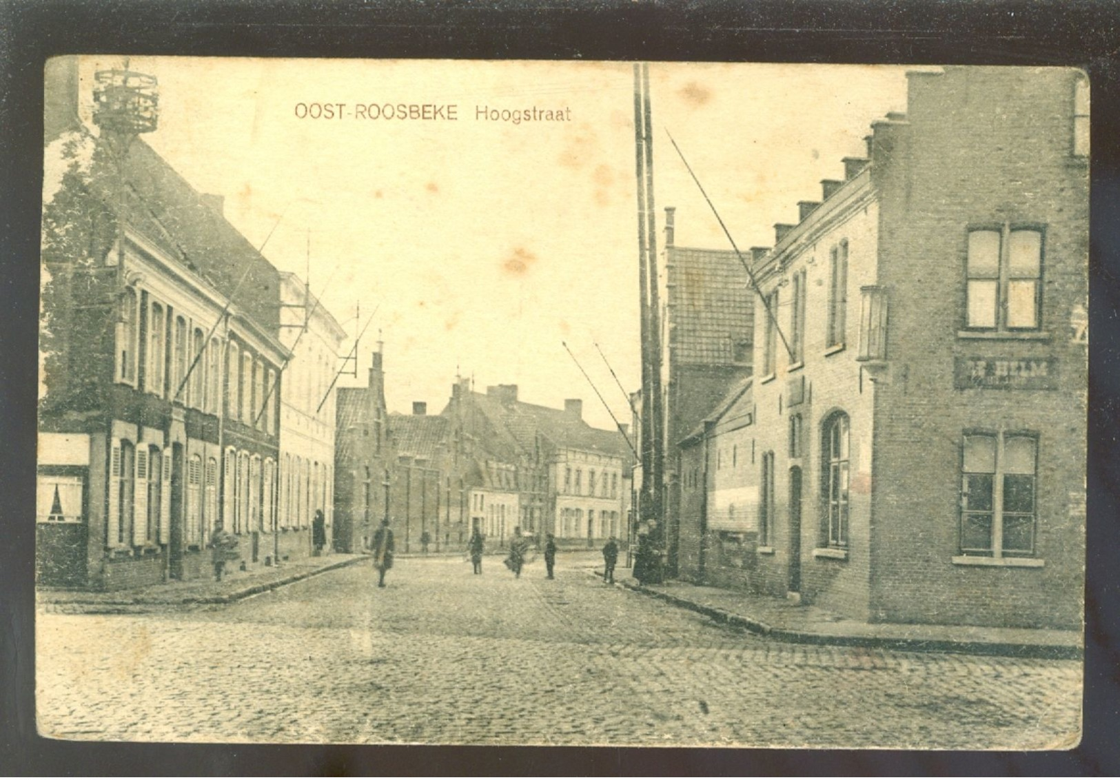 Oost - Roosbeke ( Oostrozebeke)    :   Hoogstraat - Oostrozebeke