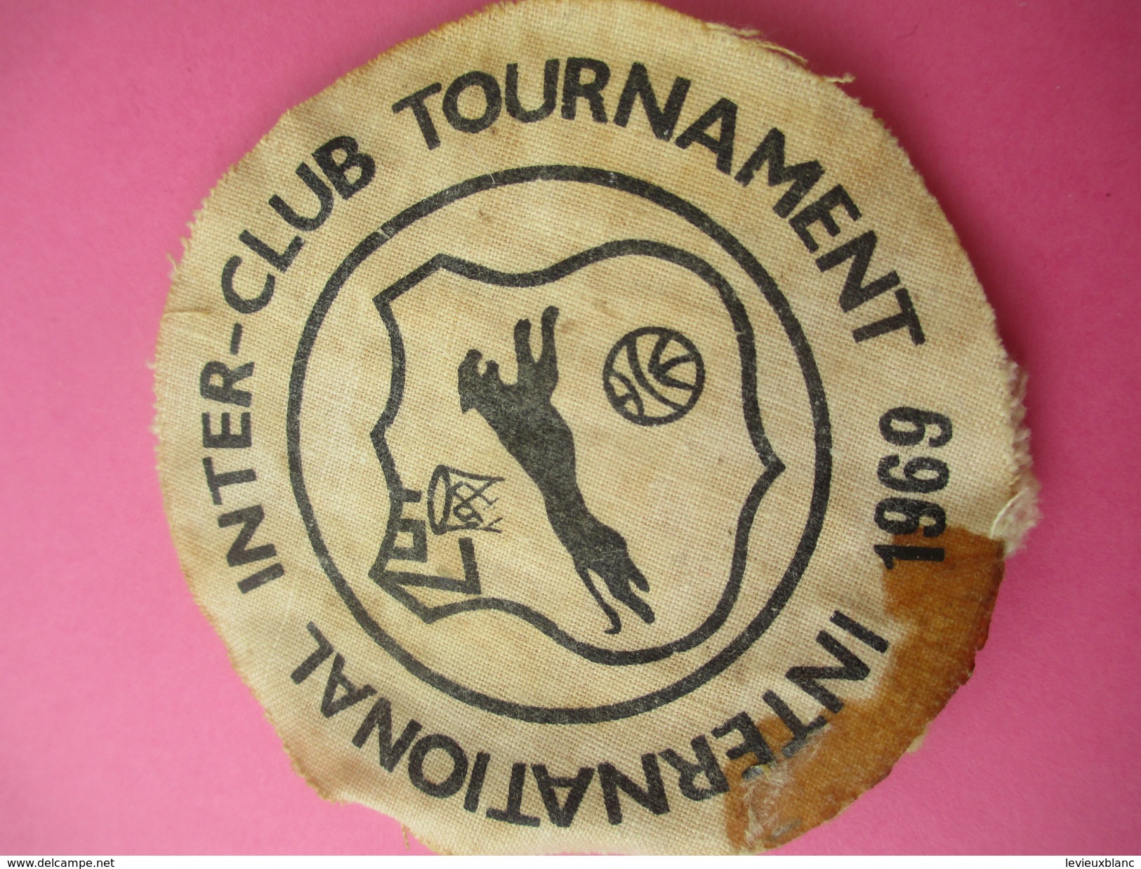 Ecusson Tissu/International Interclub TOURNAMENT /1969      ET186 - Ecussons Tissu