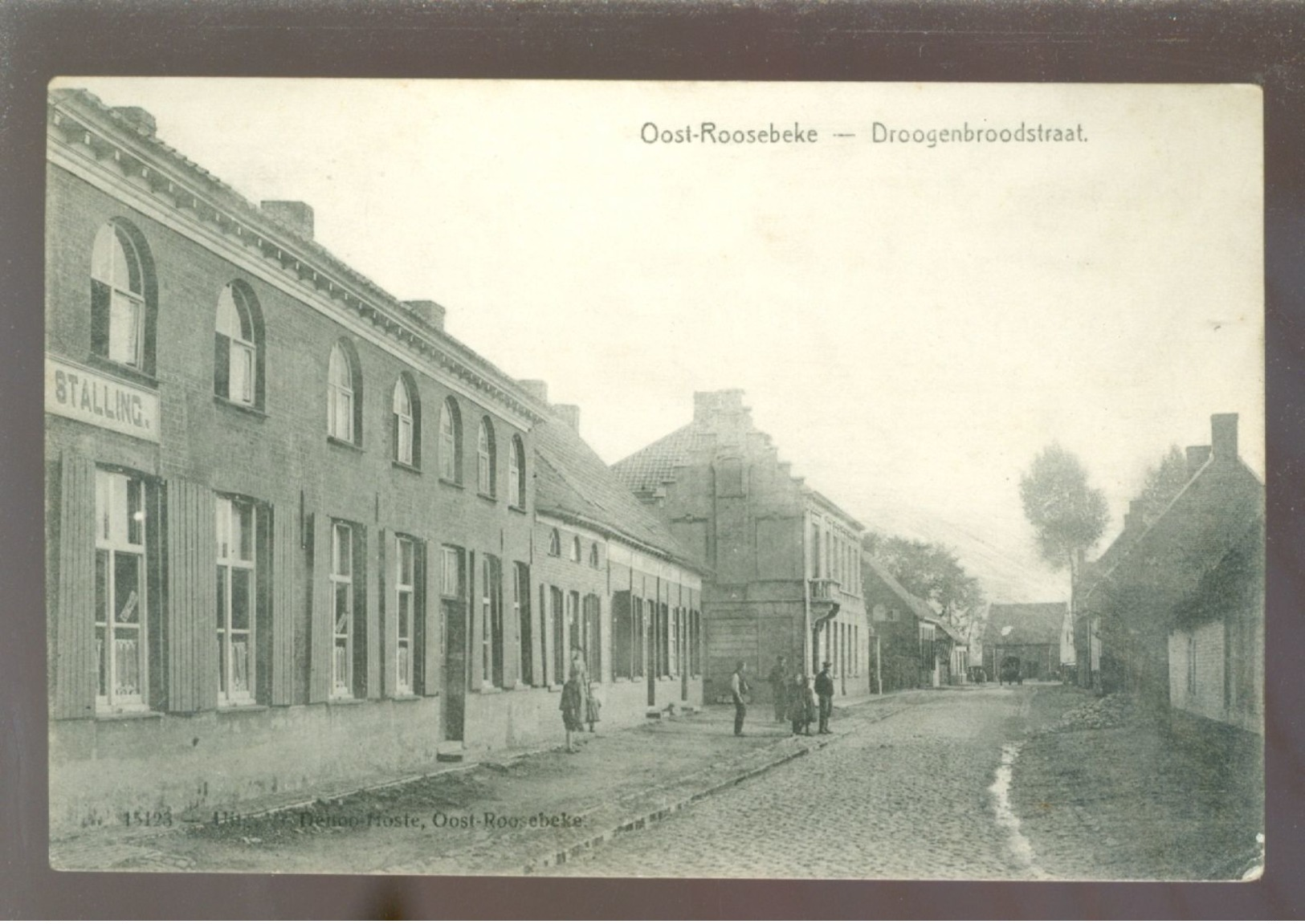 Oost - Roosbeke ( Oostrozebeke)    :   Drogenbroodstraat - Oostrozebeke