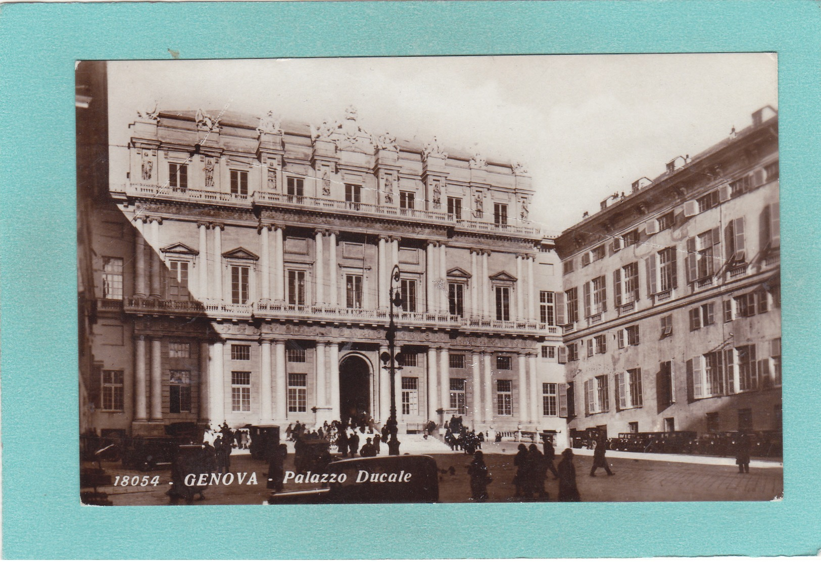 Old Postcard Of Palazzo Ducale,Genova,Genoa, Liguria, Italy,Posted,K35. - Genova (Genoa)