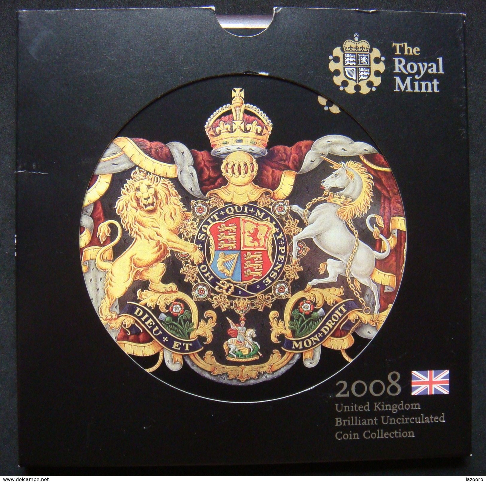 LaZooRo: United Kingdom 2008 UK BUNC Coin Set London Olympics 9 Coins - Nieuwe Sets & Proefsets