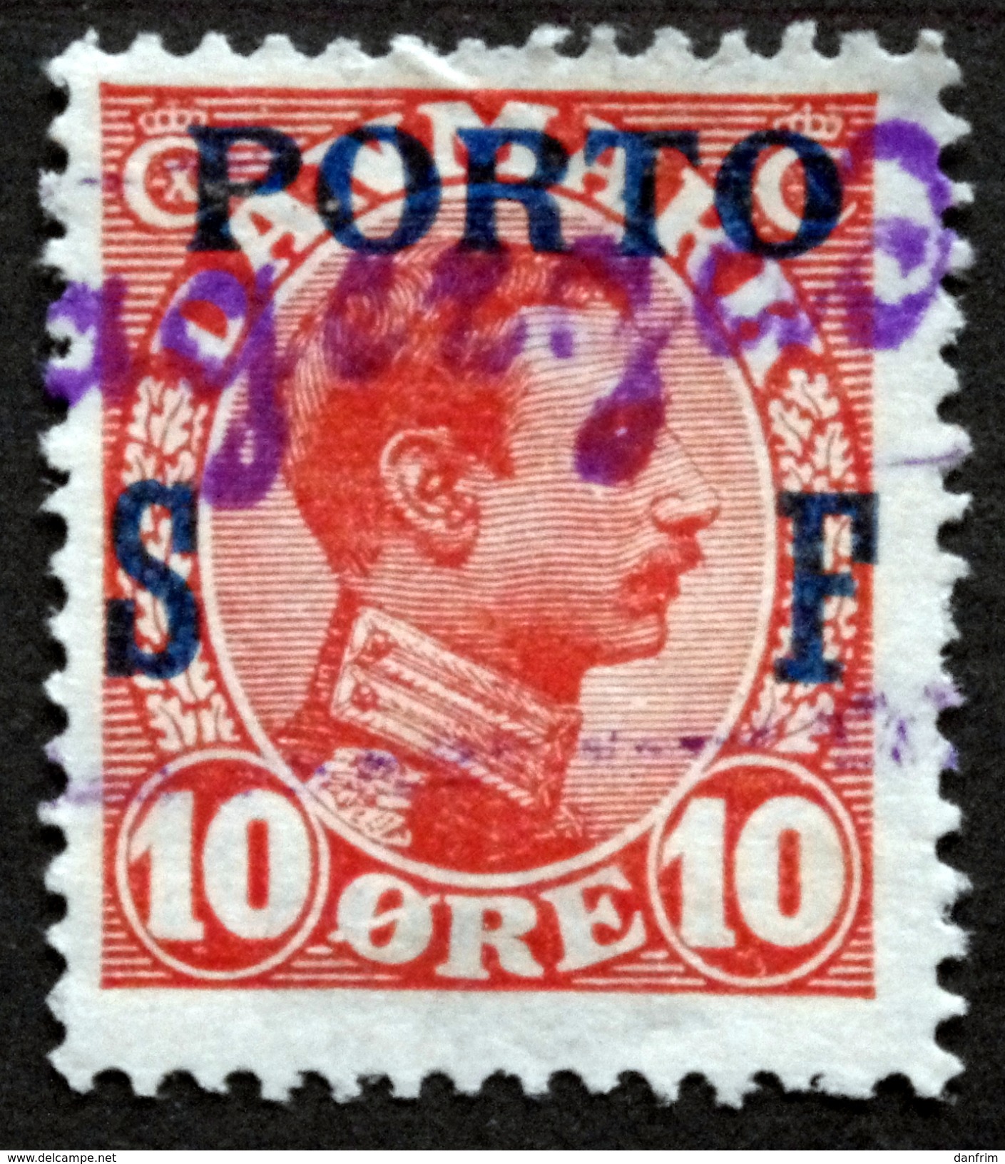 Denmark 1921  Minr.8   (0 )    ( Lot  C 76 ) - Postage Due