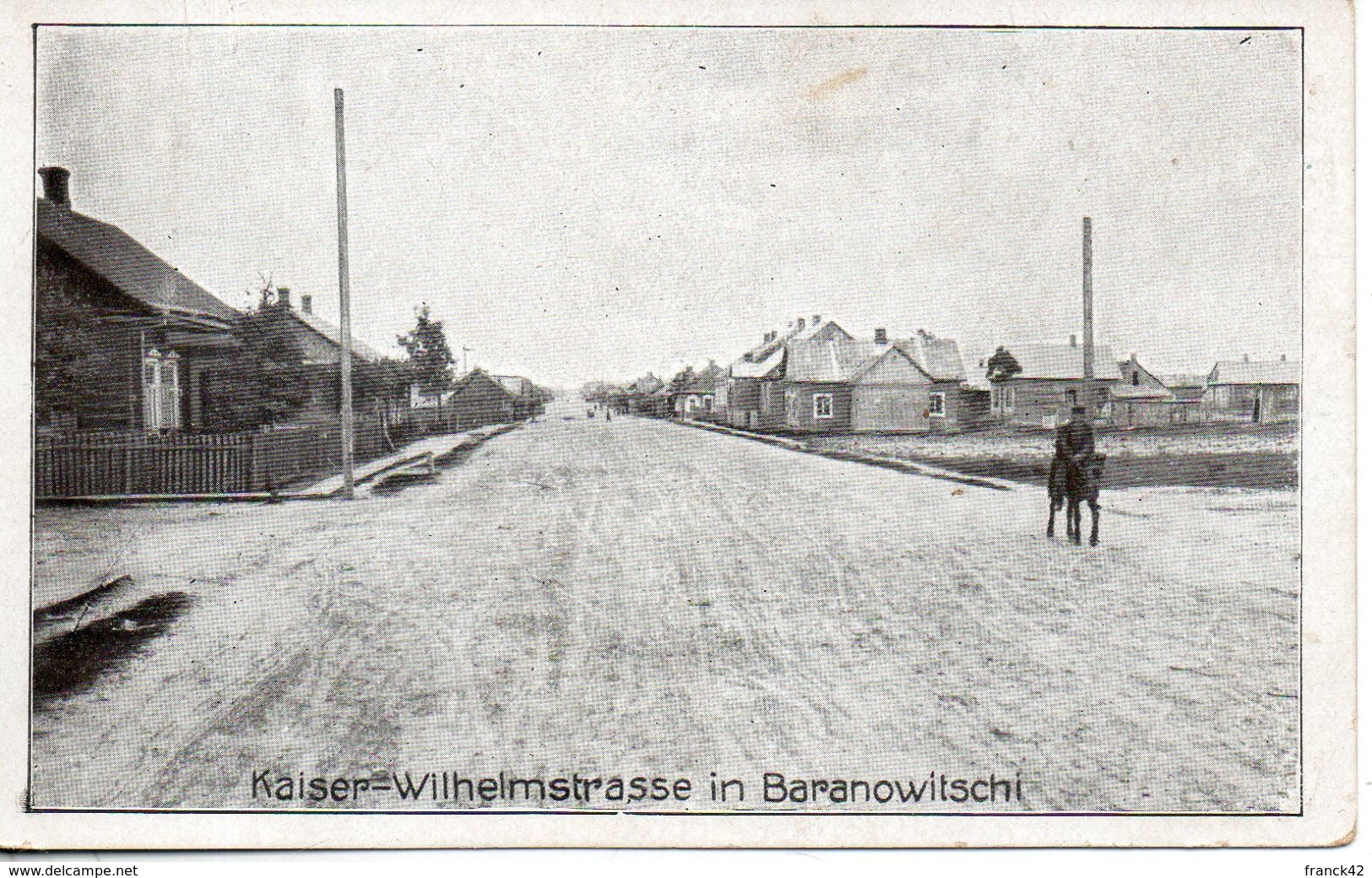 Biélorussie. Kaiser-wilhemstrasse In Baranowitschi - Belarus