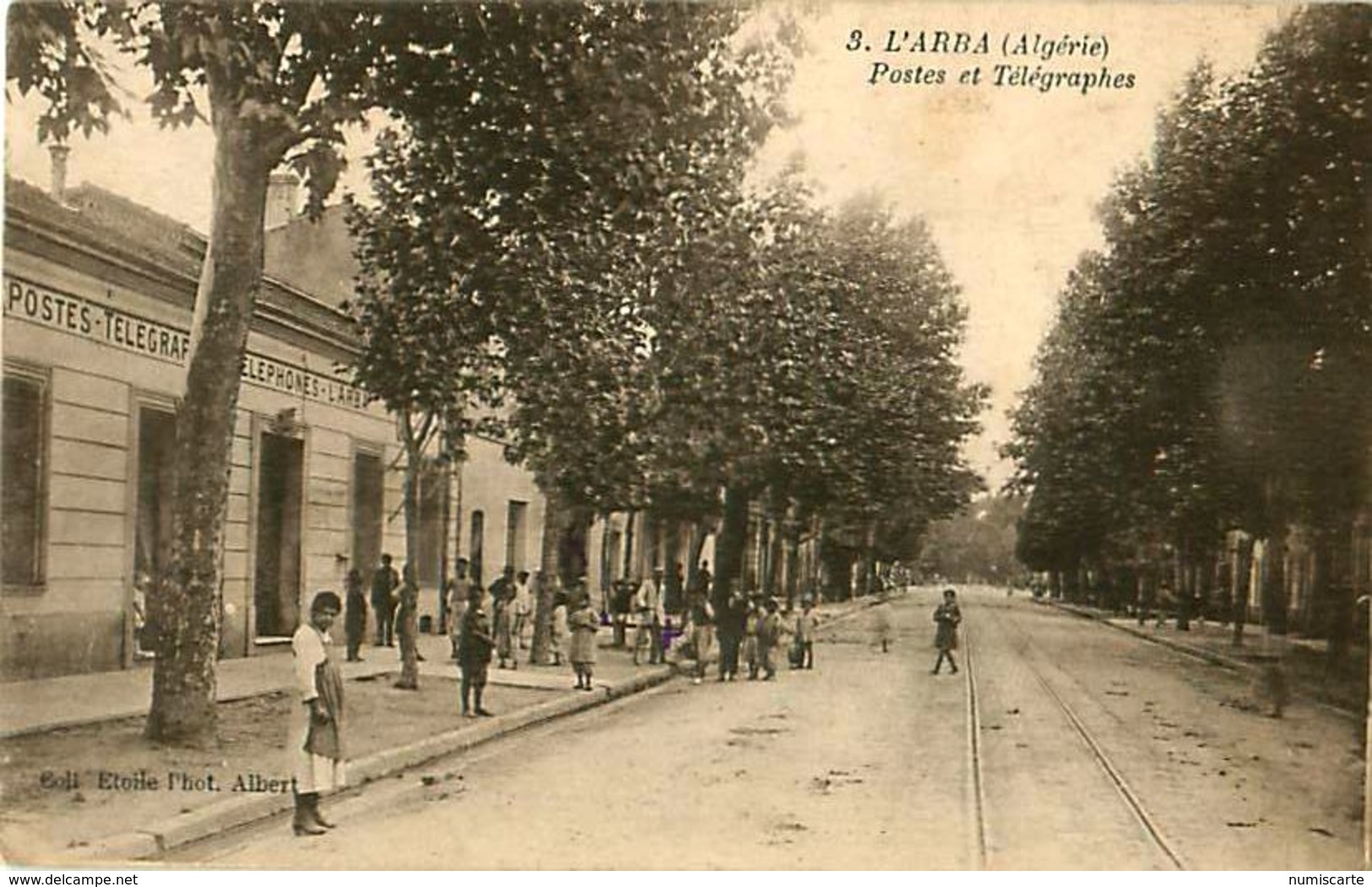 Cpa ALGERIE - L ARBA - Postes Et Télégraphes ( L'ARBAÂ ) - Other & Unclassified