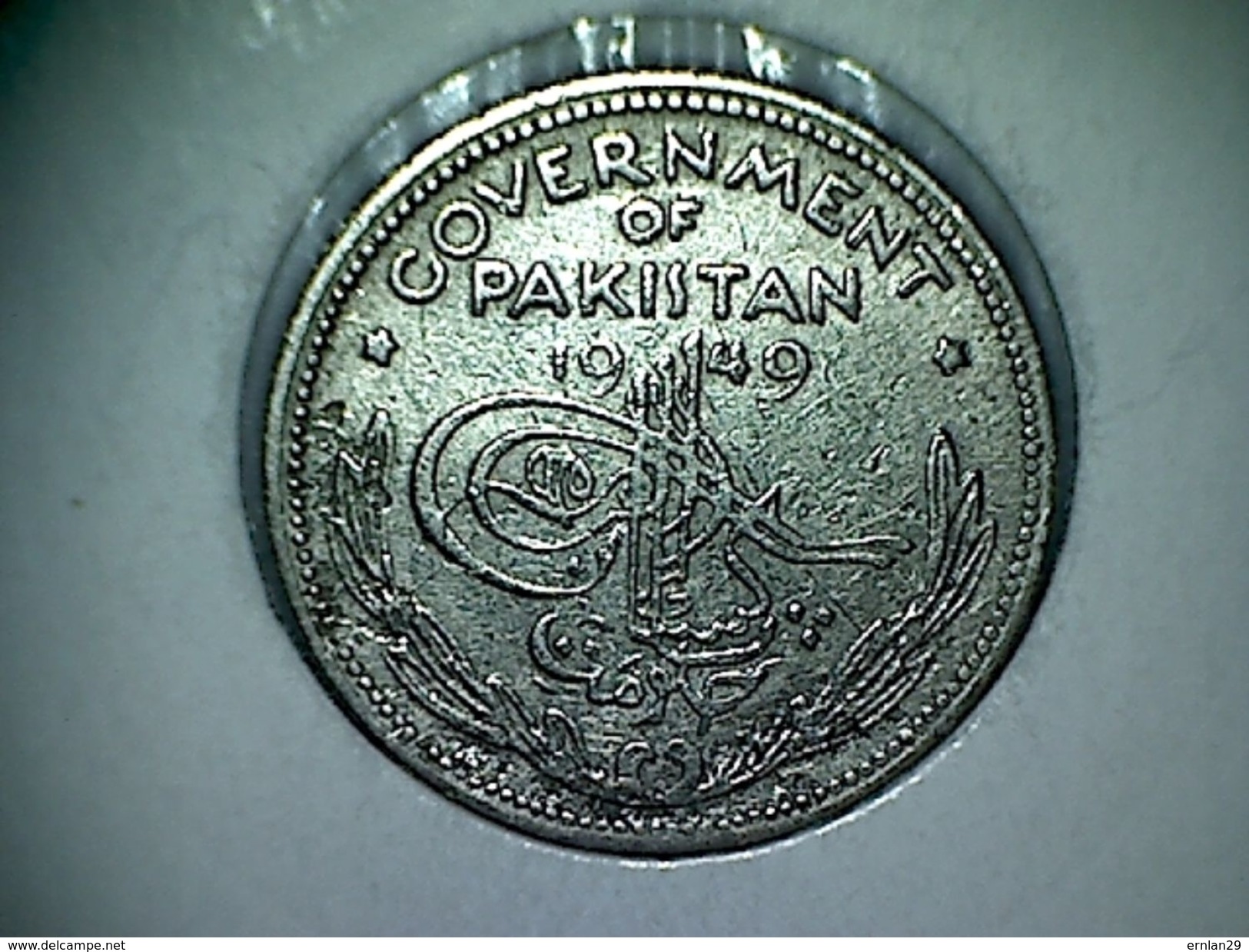 Pakistan 1/4 Rupee 1949 - Pakistan