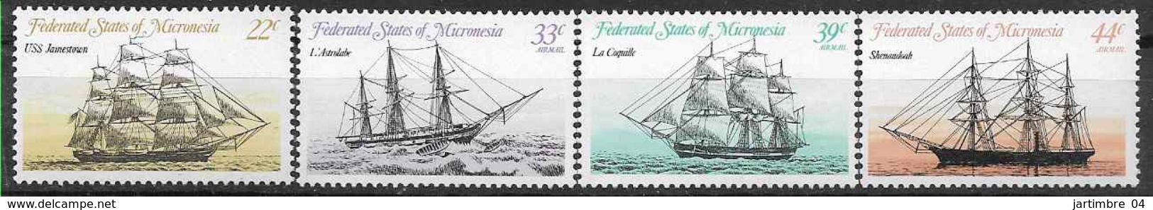 1985 MICRONESIE 26+ PA 7-9** Bateaux, Voiliers - Micronésie