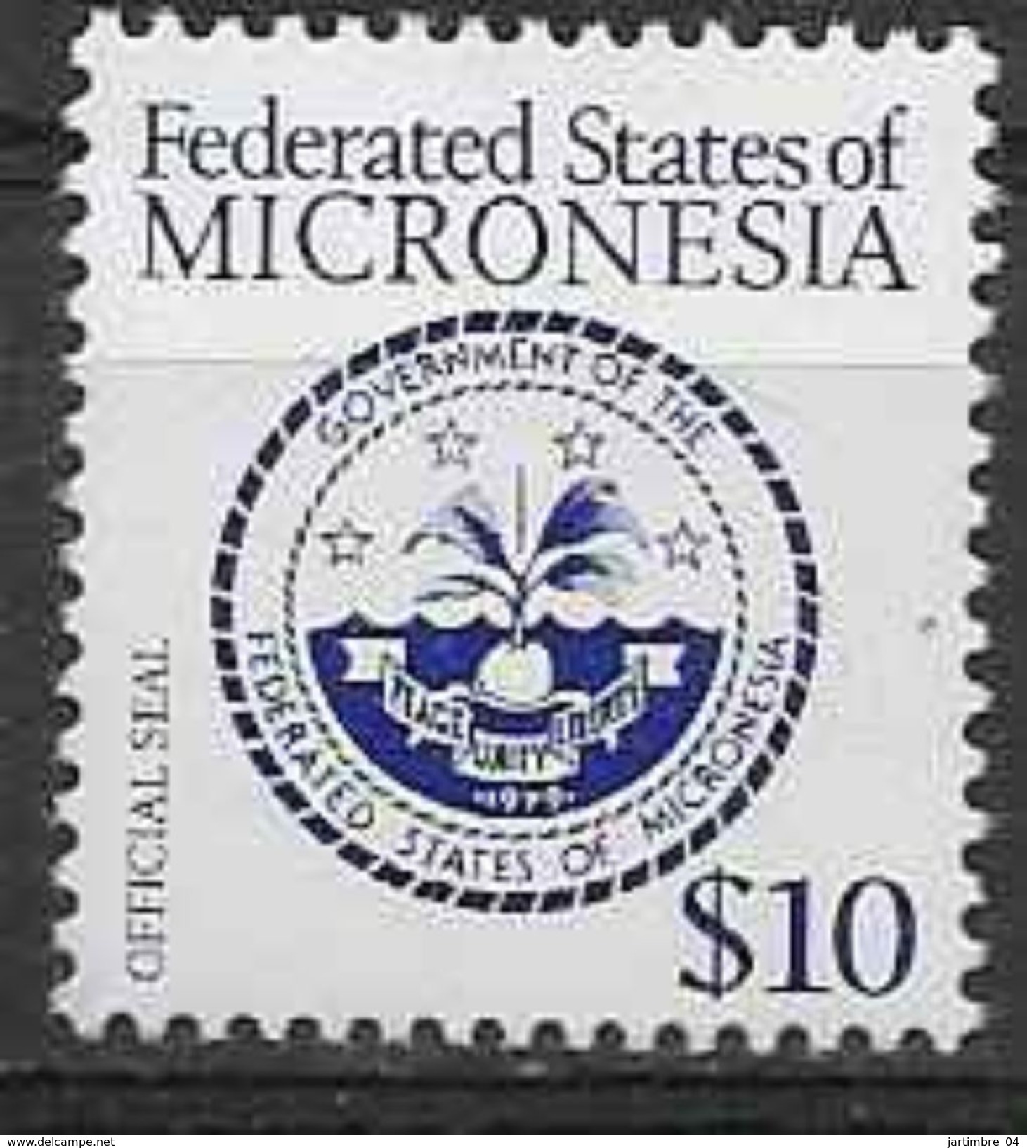 1985 MICRONESIE 28** Emblème - Micronesia