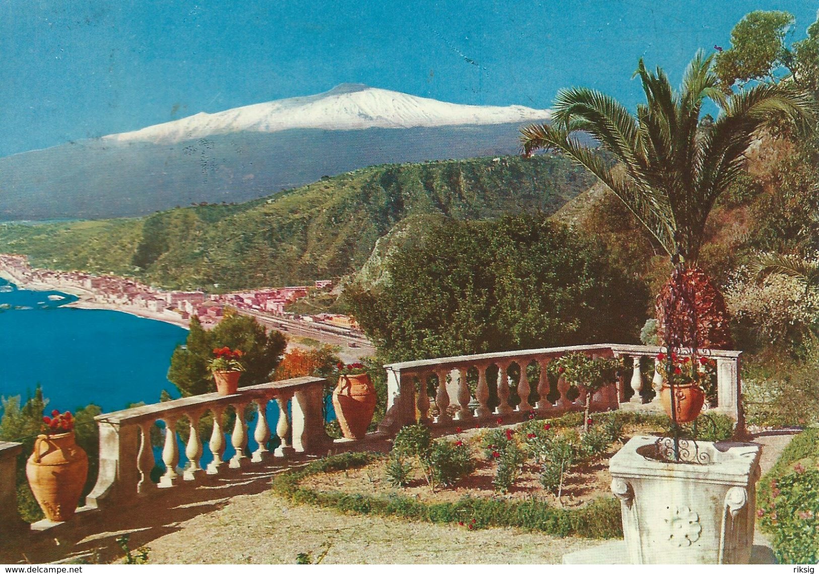 Taormina  -  Panorama E L`Etna. Used 1973    Italy   # 06630 - Other & Unclassified