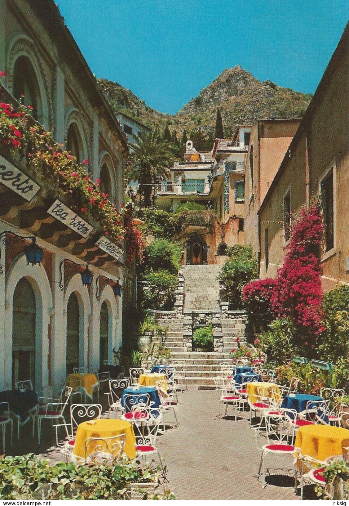 Taormina  -  Typical Corner.  Used 1972    Italy   # 06631 - Other & Unclassified