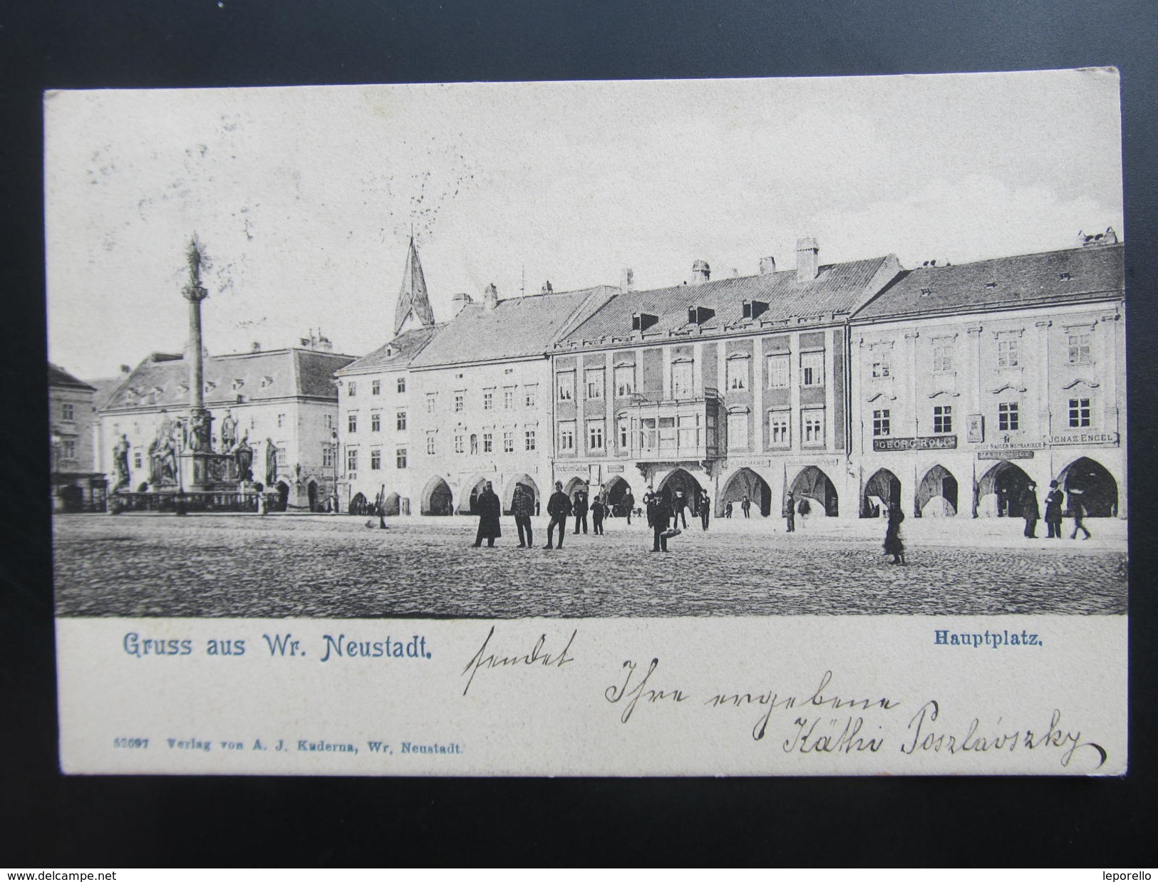 AK WIENER NEUSTADT 1900 //// D*26242 - Wiener Neustadt