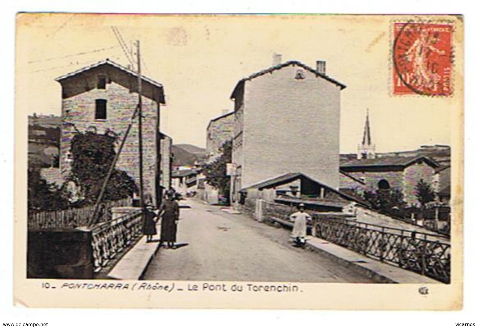 CPA 69 PONTCHARRA Le Pont Du Torenchin - Pontcharra-sur-Turdine