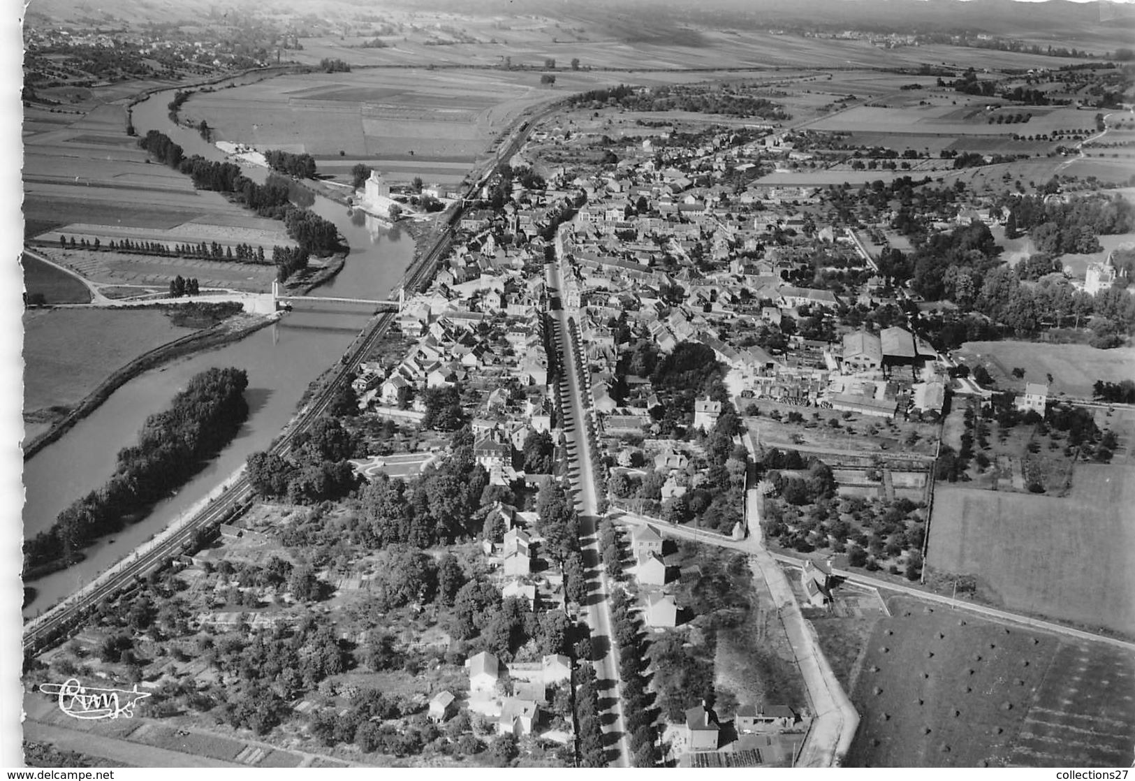 51-DORMANS-VUE GENERALE AERIENNE - Dormans