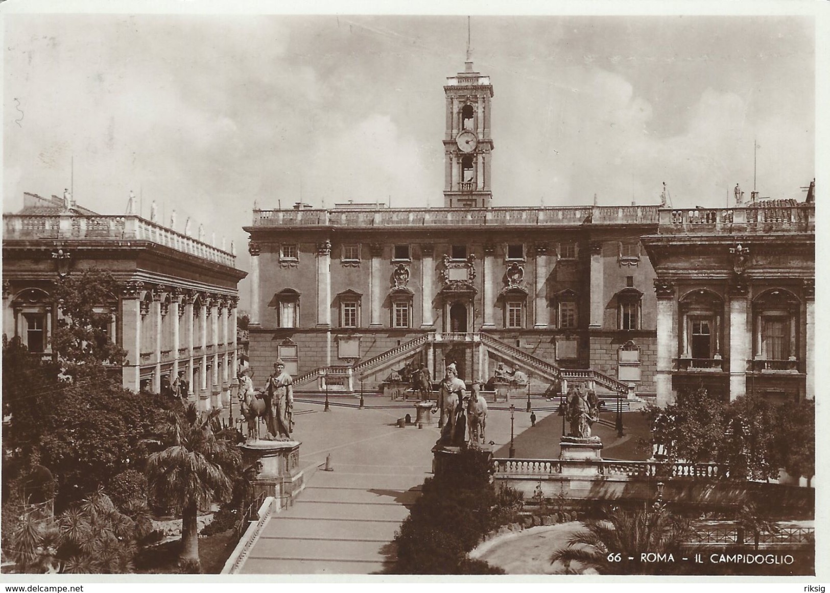 Roma Il Campidoglio  Used 1938  Italy   # 06668 - Other & Unclassified