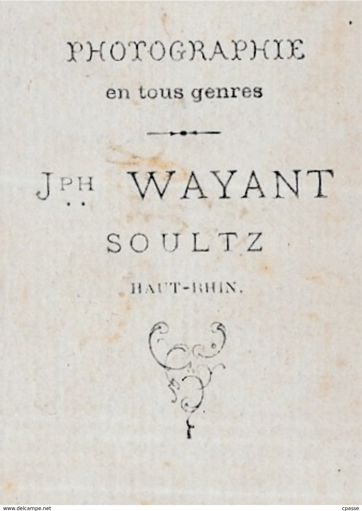 Photo Photographie CDV - Joseph WAYANT Photographe à 68 SOULTZ Haut-Rhin - Femme Assise Avec Fillette Sur Les Genoux - Ancianas (antes De 1900)