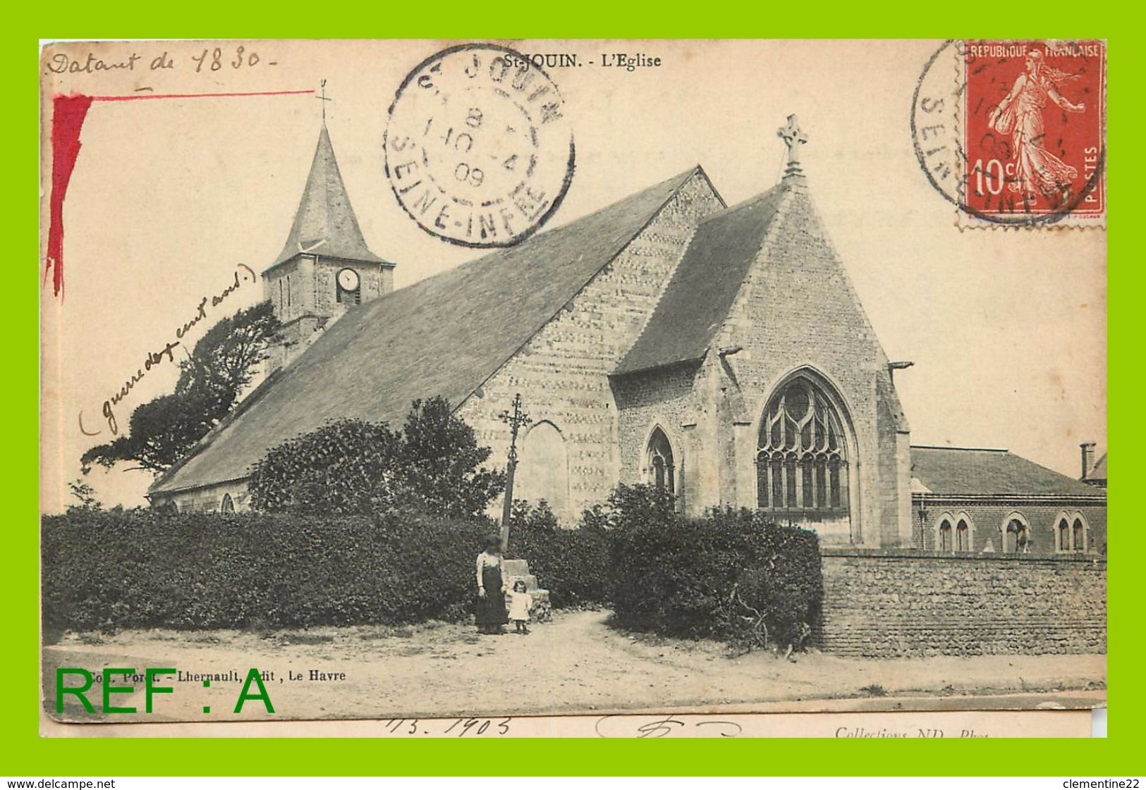 ST JOUIN L'église Animée - Saint Jouin De Marnes