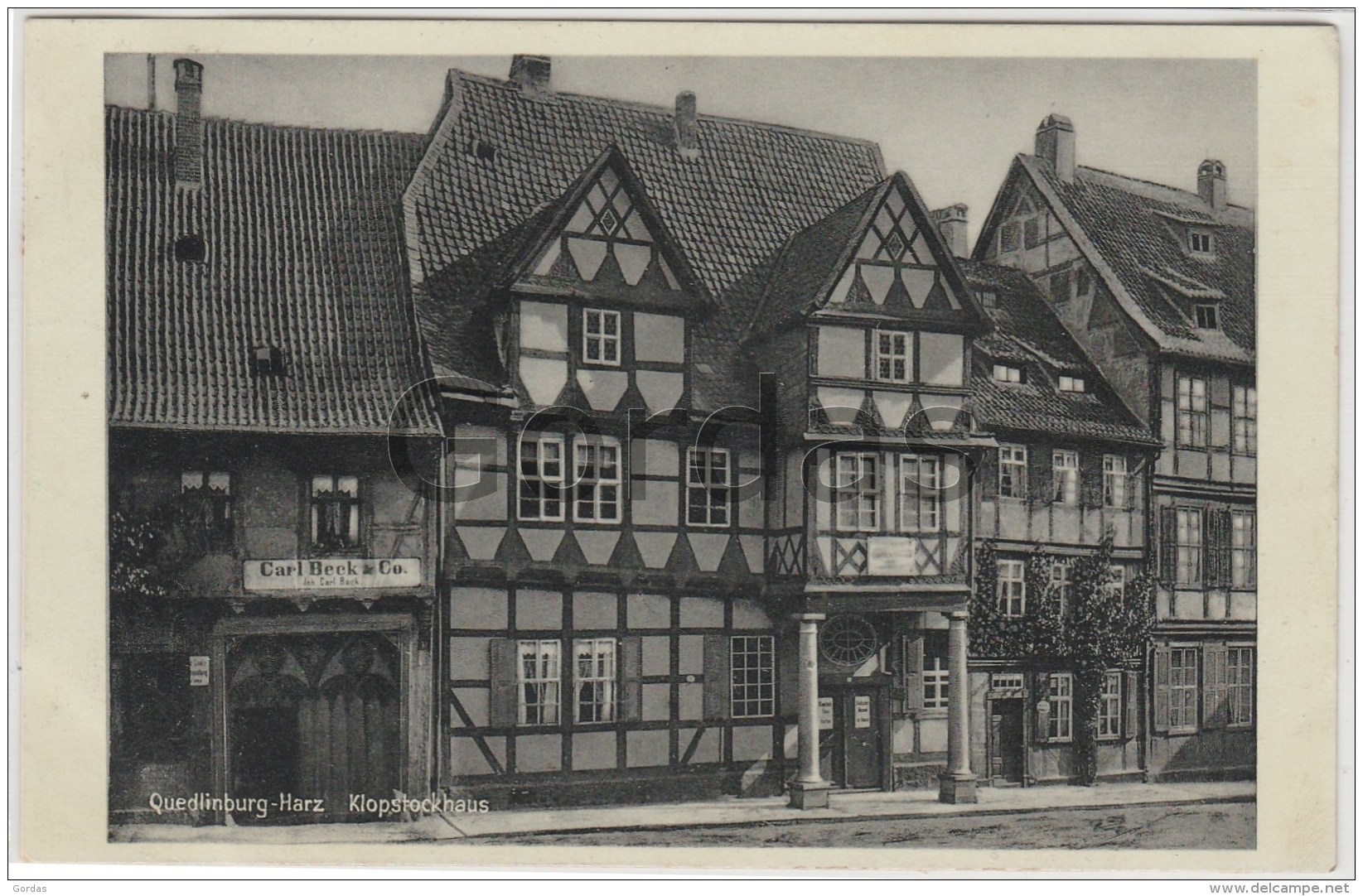 Germany - Quedlinburg - Klopstockhaus - Quedlinburg