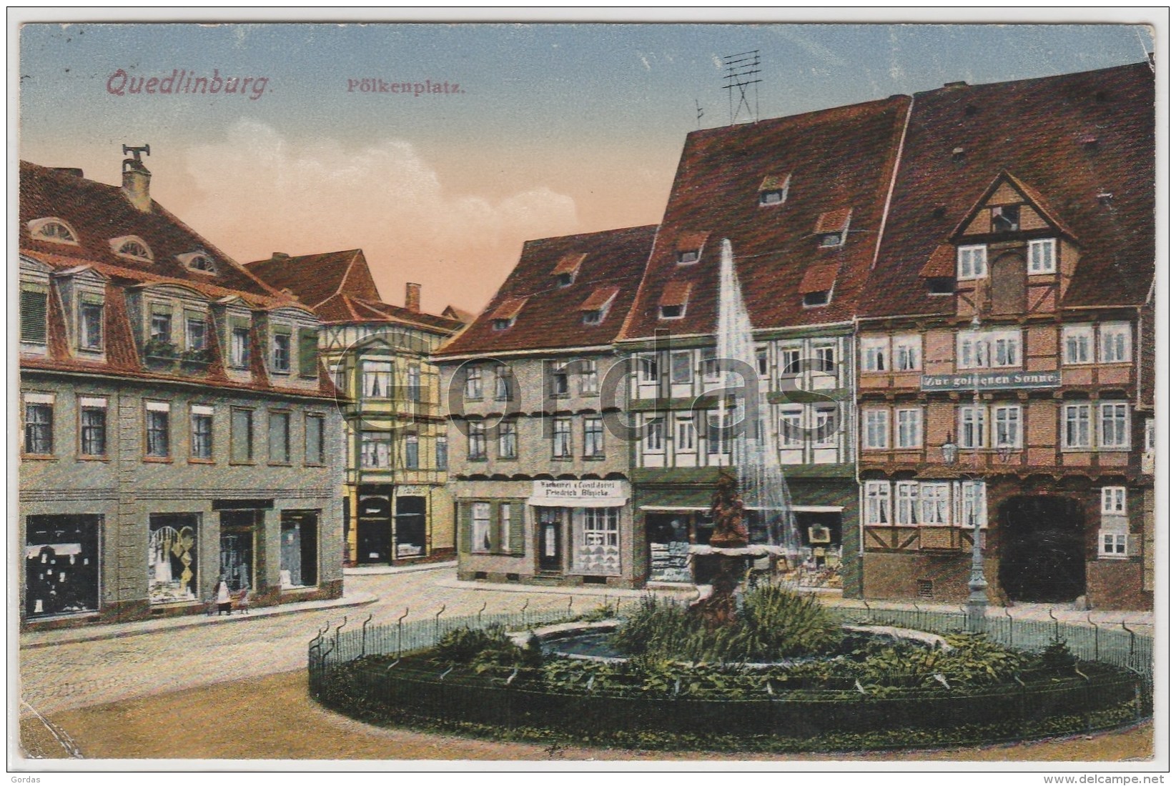 Germany - Quedlinburg - Polkenplatz - Quedlinburg