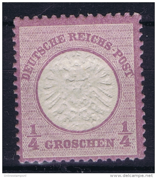 Deutsches Reich: Mi Nr 16 Postfrisch/neuf Sans Charniere /MNH/**  Grossem Brustschild 1872 - Ungebraucht