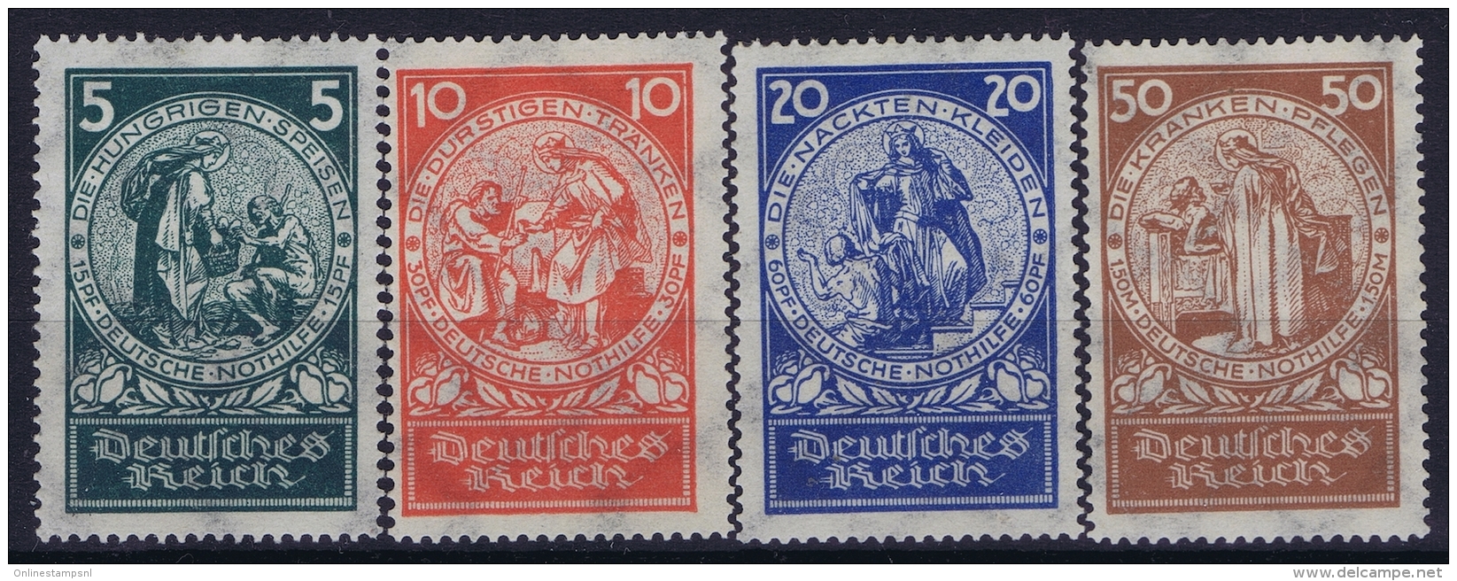 Deutsches Reich: Mi Nr 351 - 354 Postfrisch/neuf Sans Charniere /MNH/**  Nr 351 Is MH/* 1924 - Ungebraucht