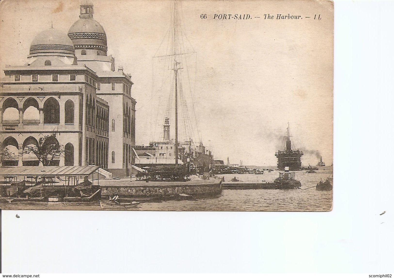 Port-Said ( CP De 1919 De Port-Said Vers Les Pays-Bas à Voir) - Lettres & Documents