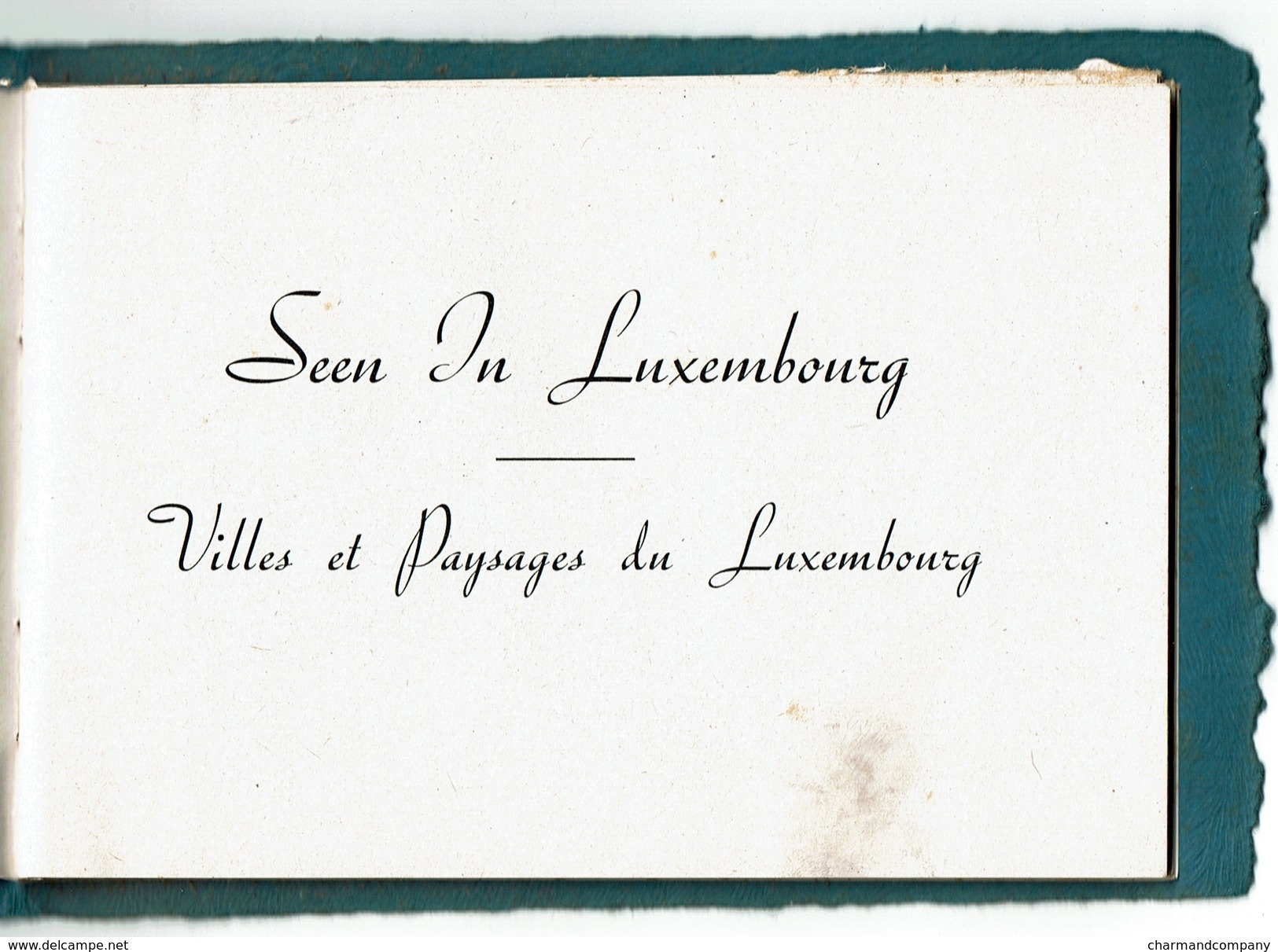 Souvenir De Luxembourg - C1920 ?? - Villes Et Paysages Du Luxembourg - 28 Pages - 26 Vues - 8 Scans - Autres & Non Classés