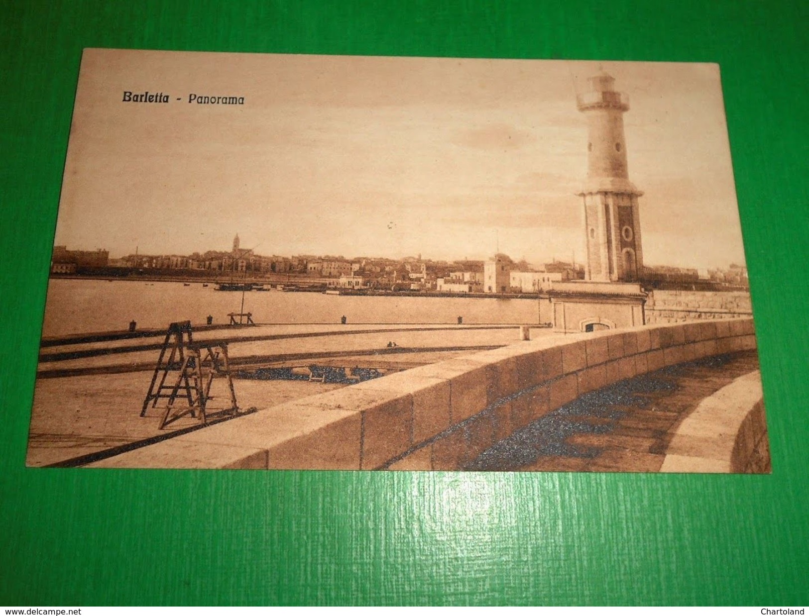 Cartolina Barletta - Panorama 1920 Ca - Bari