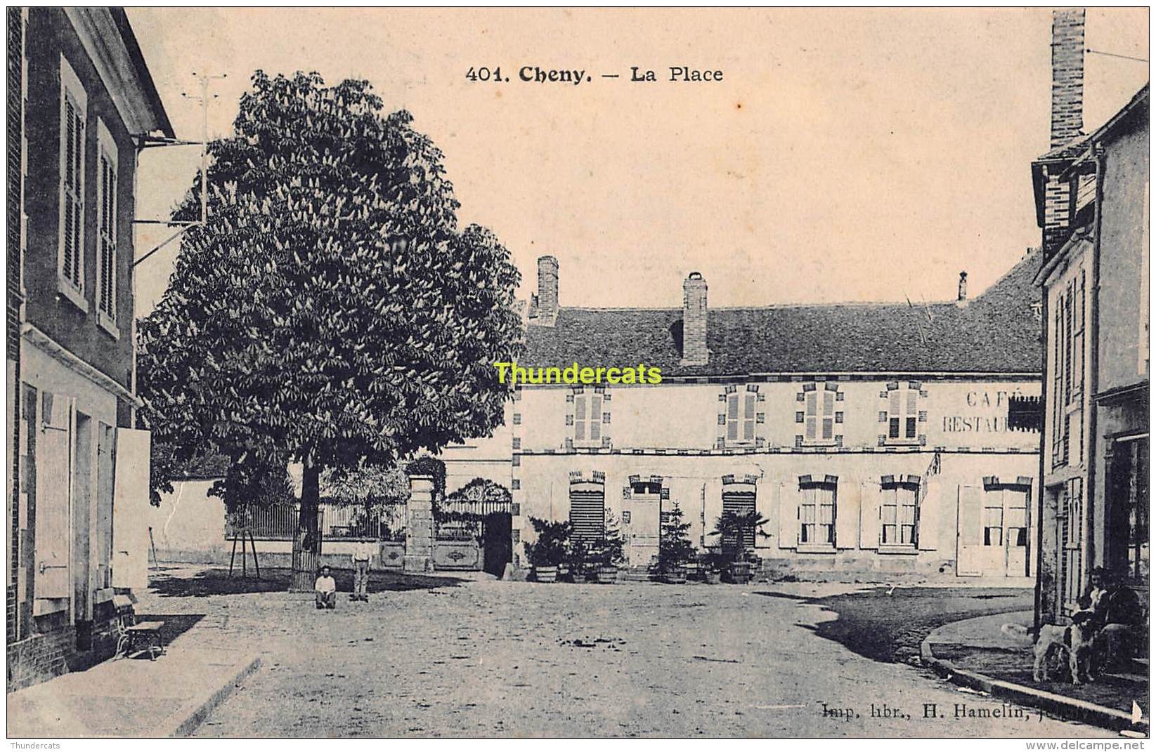 CPA  89 CHENY LA PLACE - Cheny