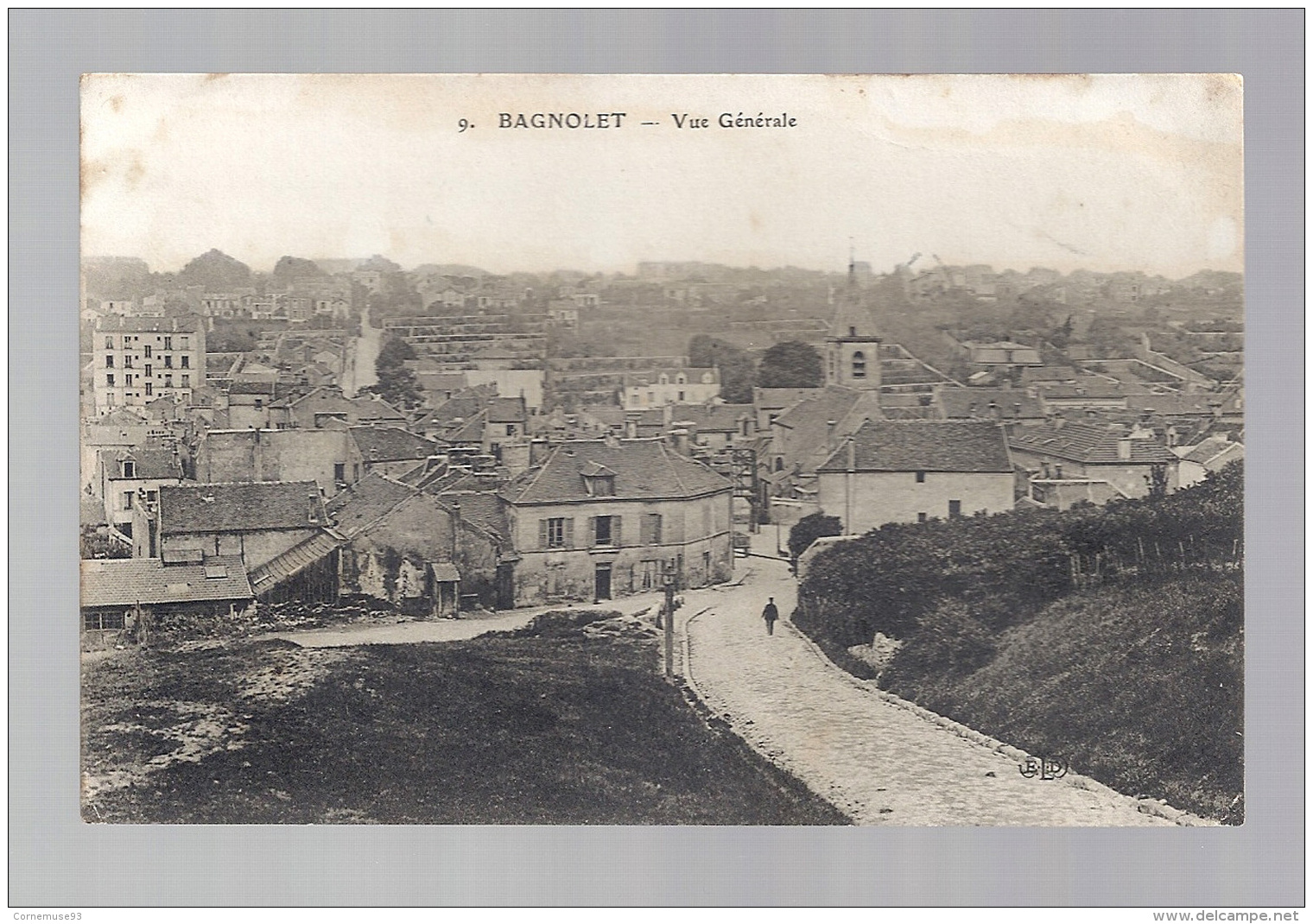 CPA 93- BAGNOLET - VUE GENERALE - Bagnolet