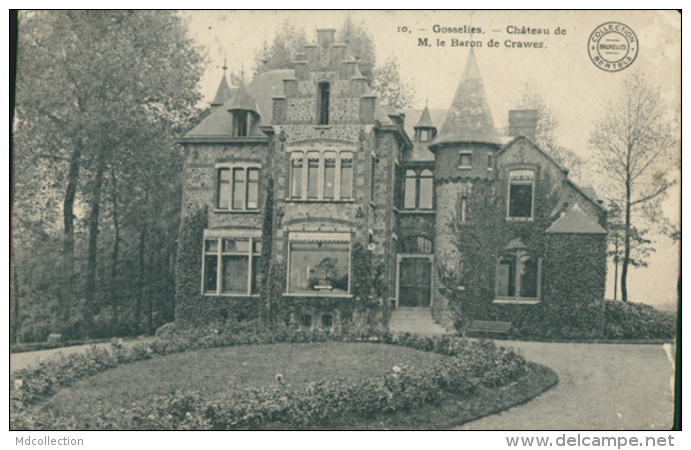 BE GOSSELIES   / Château De Monsieur Le Baron De Crawez / - Charleroi