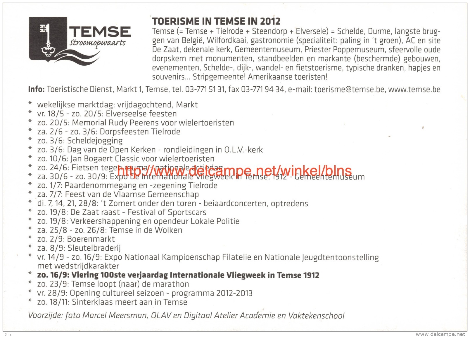 Watervliegweek - Toerisme In Temse In 2013 - Temse - Temse