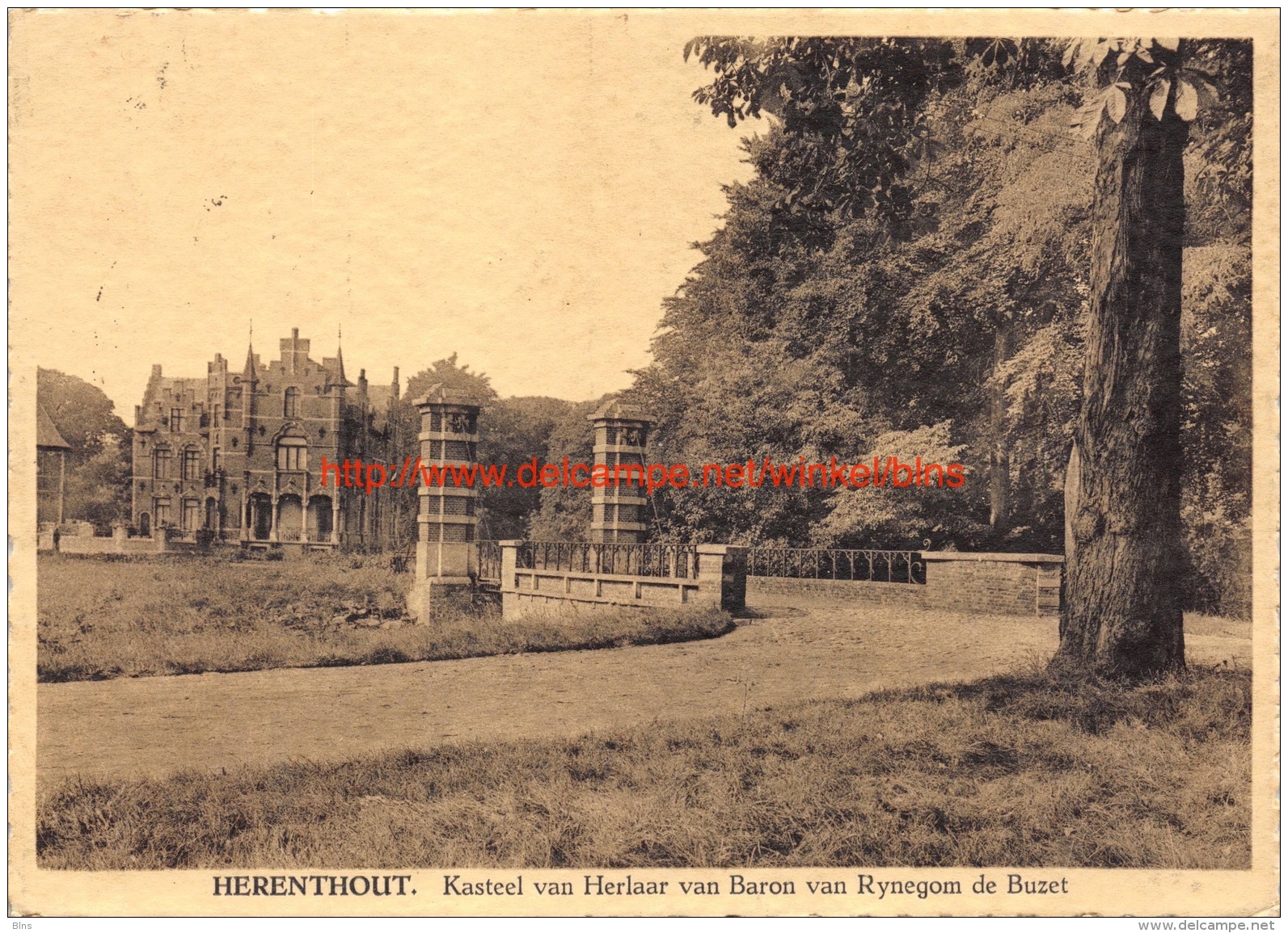 Kasteel Van Herlaar Van Baron Van Rynegom De Buzet - Herenthout - Herenthout