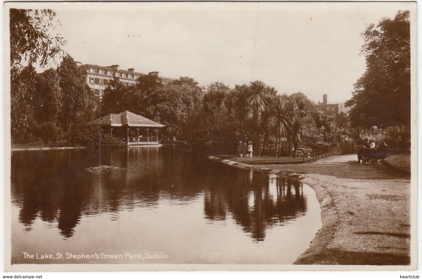 The Lake, St. Stephen's Green (Pram) , Dublin - (1932) -  (Ireland) - Dublin