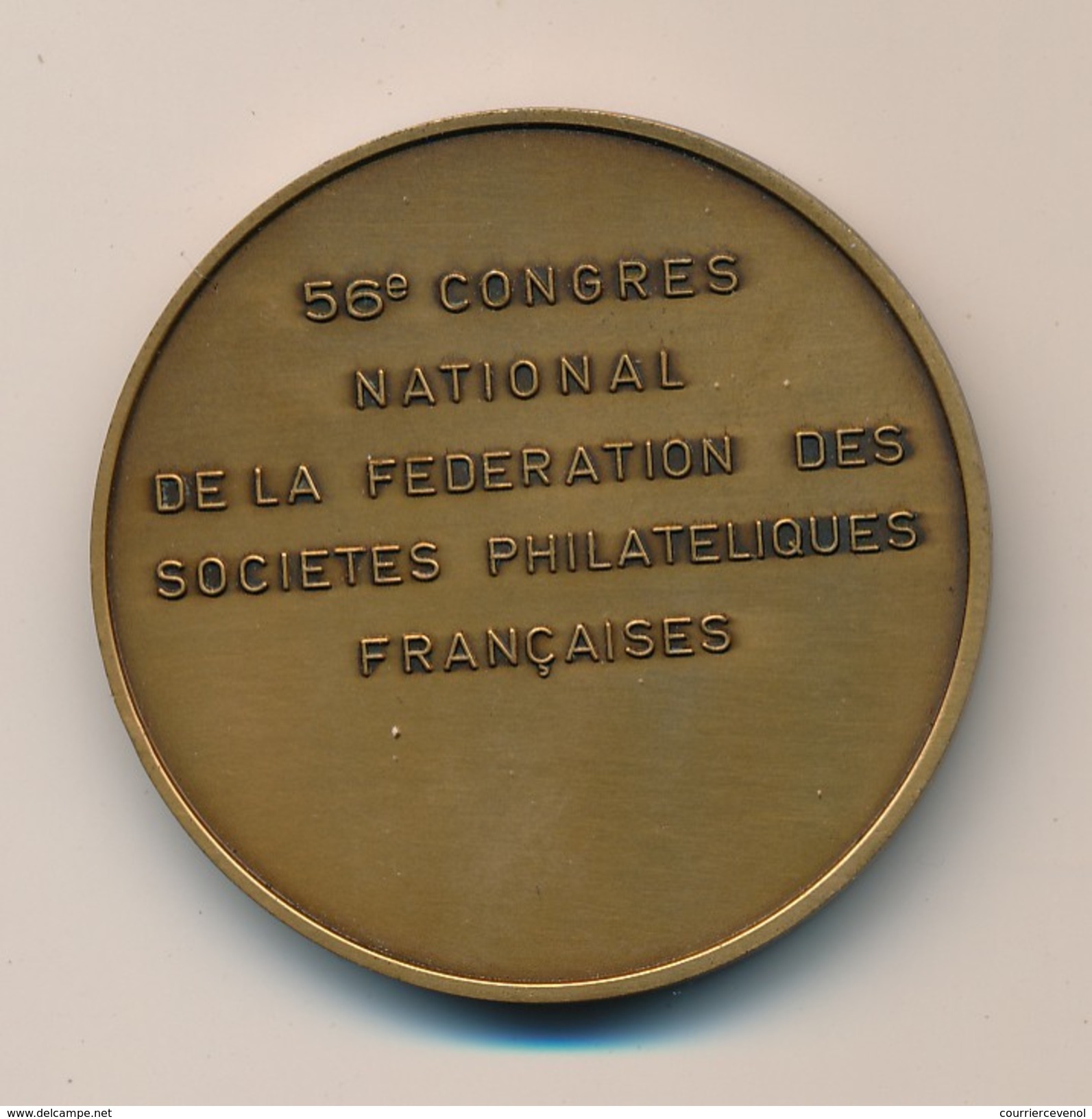 Médaille - 56ème Congrès National De La Fédération Des Sociétés Philatéliques Françaises - Marseille 1983 - Otros & Sin Clasificación