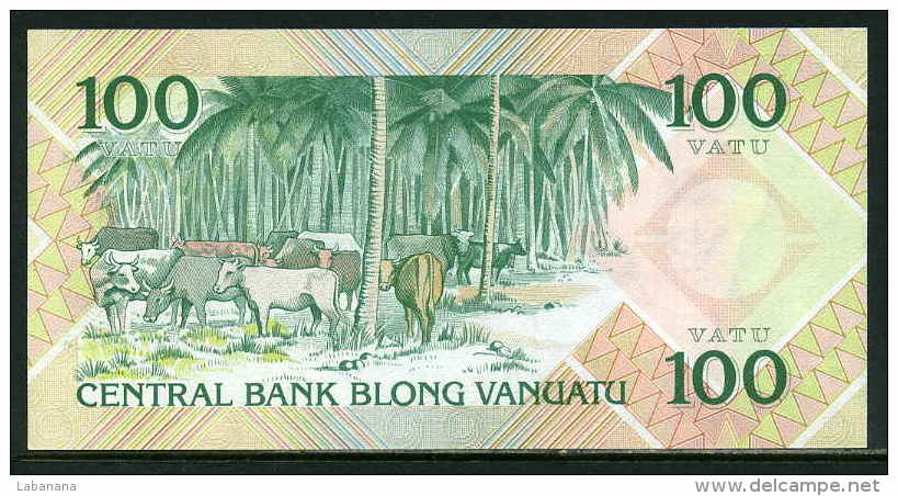 216-Vanuatu Billet De 100 Vatu 1982 AA654 Neuf - Vanuatu