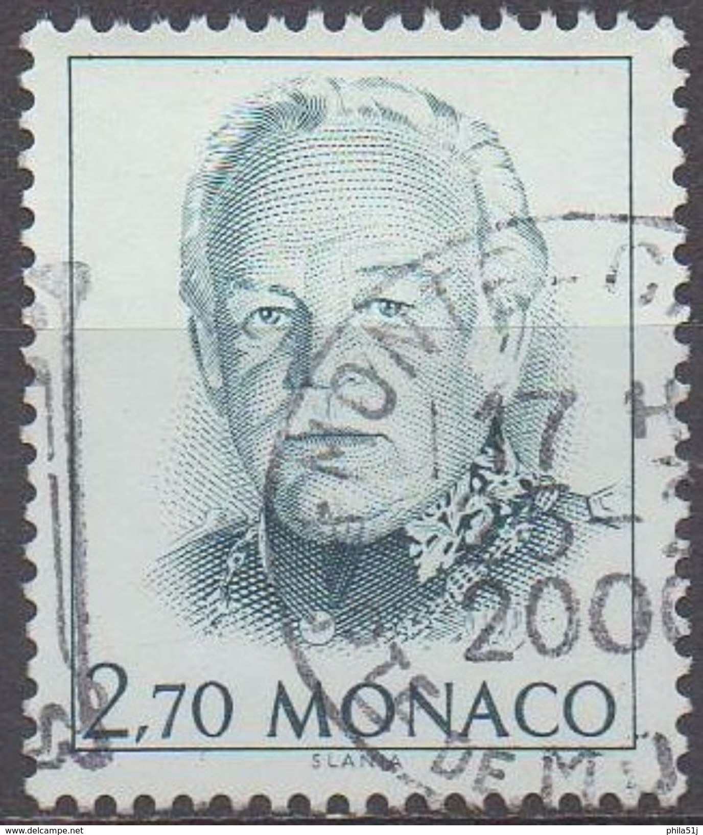 MONACO  N°2036__OBL VOIR  SCAN - Usados