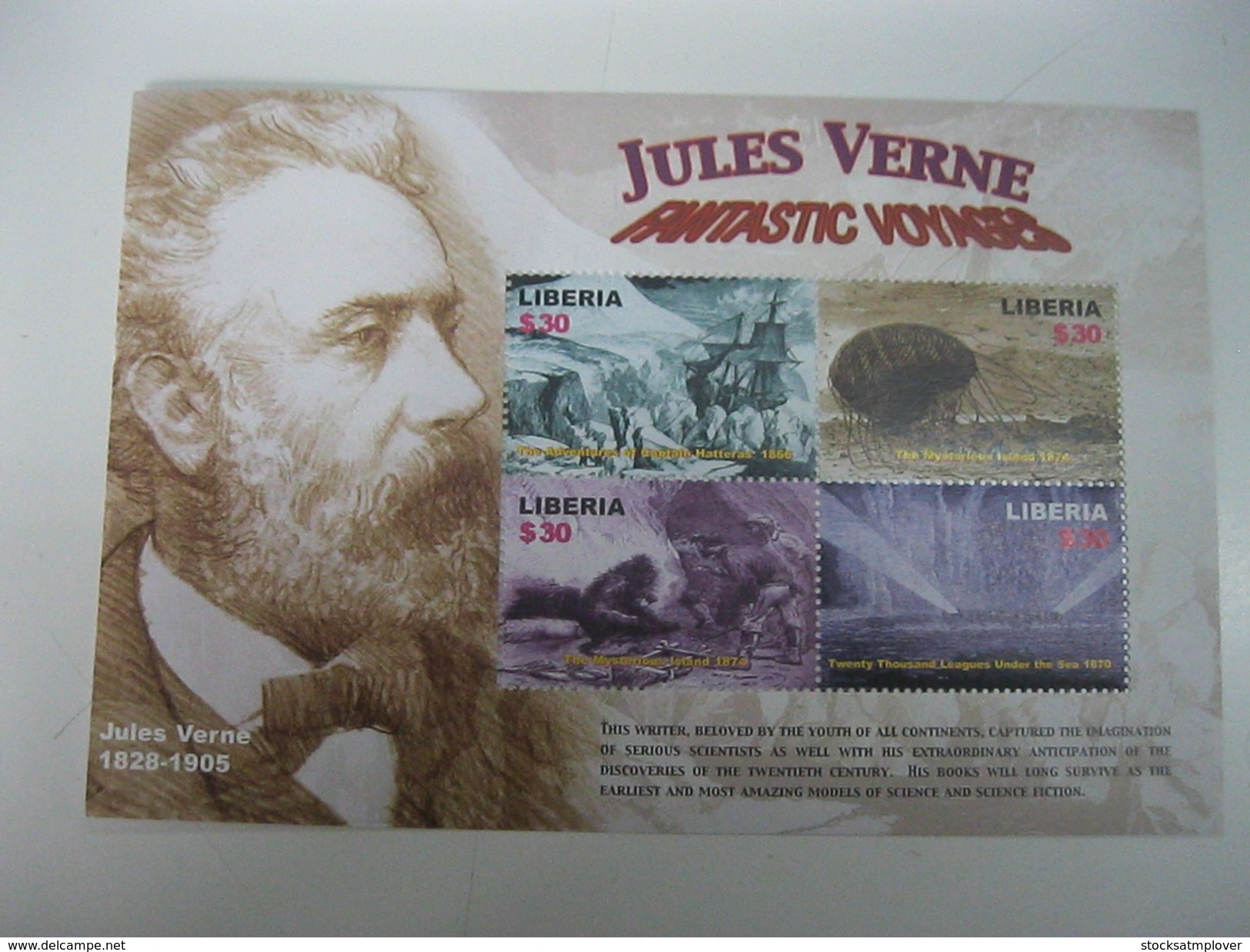 Liberia Culture Jules Verne - Sonstige & Ohne Zuordnung