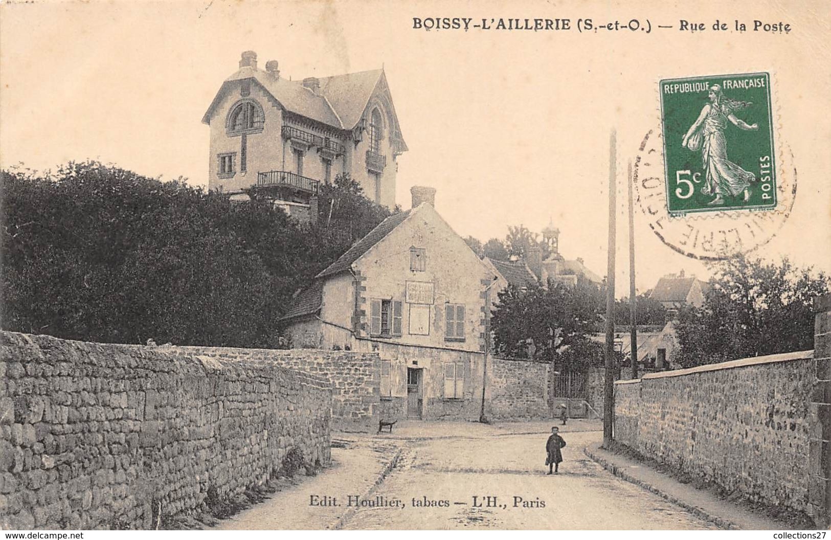 95-BOISSY-L'AILLERIE- RUE DE LA POSTE - Boissy-l'Aillerie