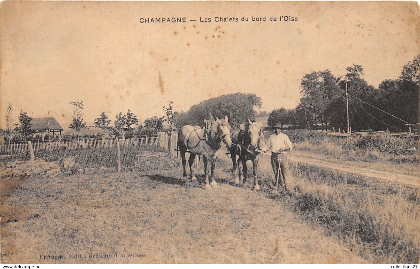 95-CHAMPAGNE-SUR-OISE- LES CHALETS DU BORD DE L'OISE - Champagne Sur Oise