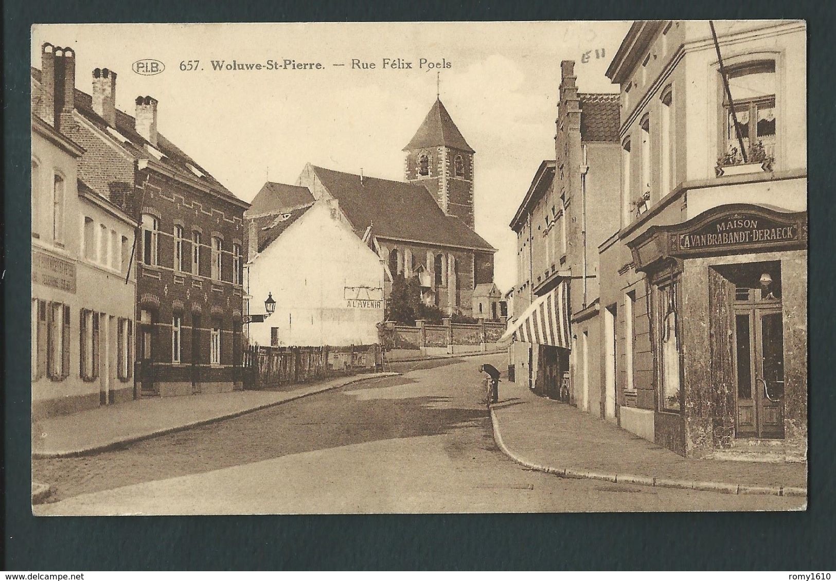 Woluwé St. Pierre. Rue Félix Poels. - Woluwe-St-Pierre - St-Pieters-Woluwe