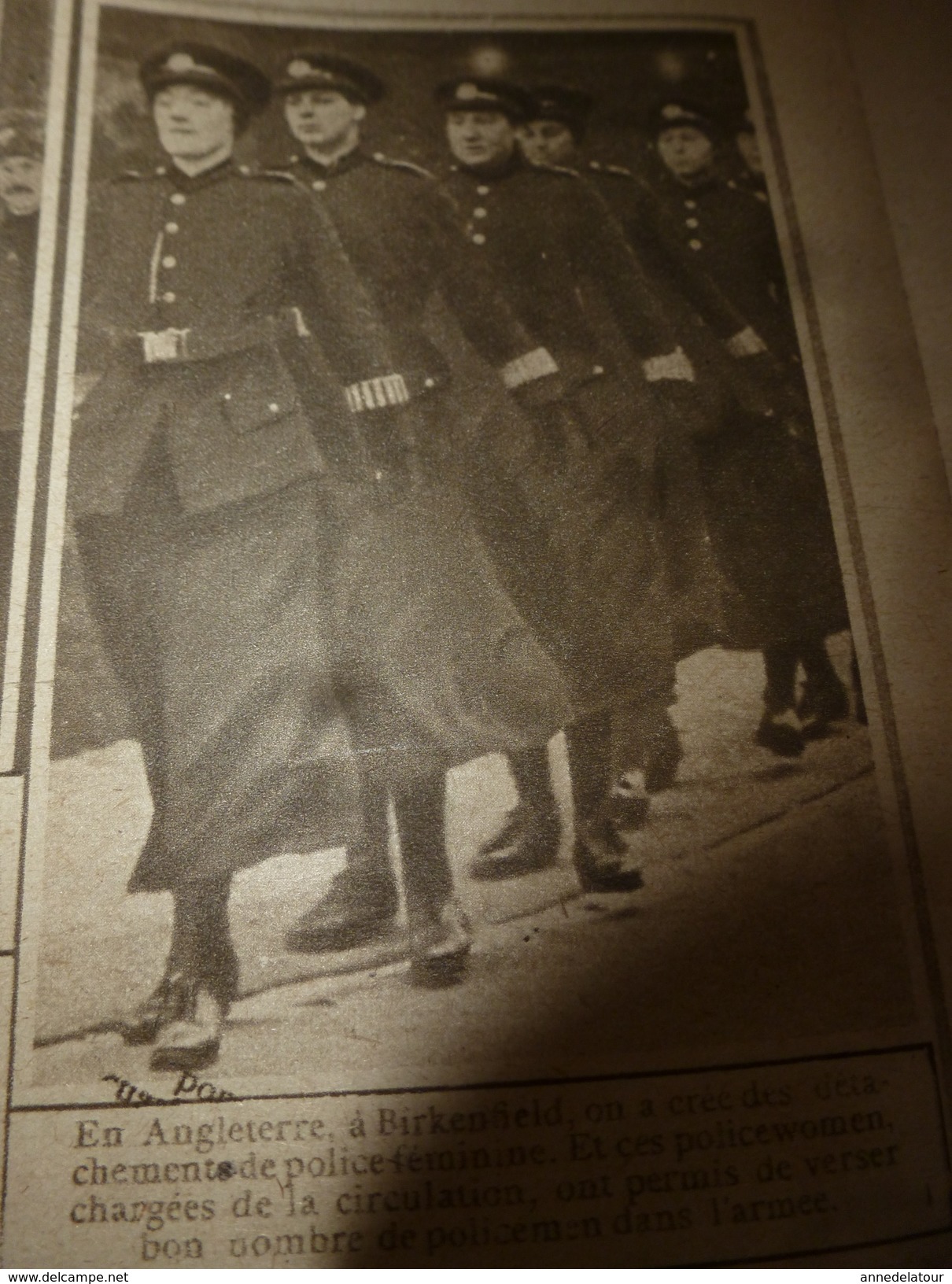 1917 J'AI VU :Navire British ARCADIAN Coulé Dans L'Egée;Police-Women à Birtenfield;Aviateur Père Dorme;Goumiers;etc - French