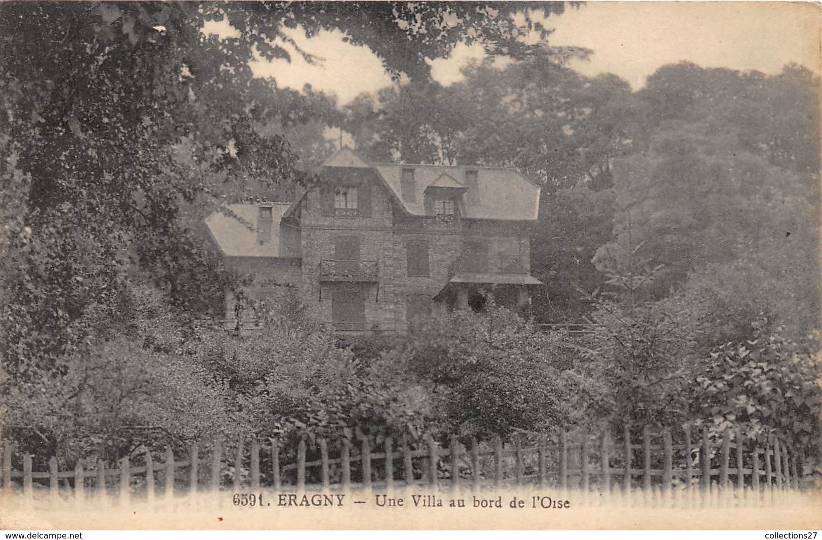 95-ERAGNY- UNE VILLA AU BORD DE L'OISE - Eragny