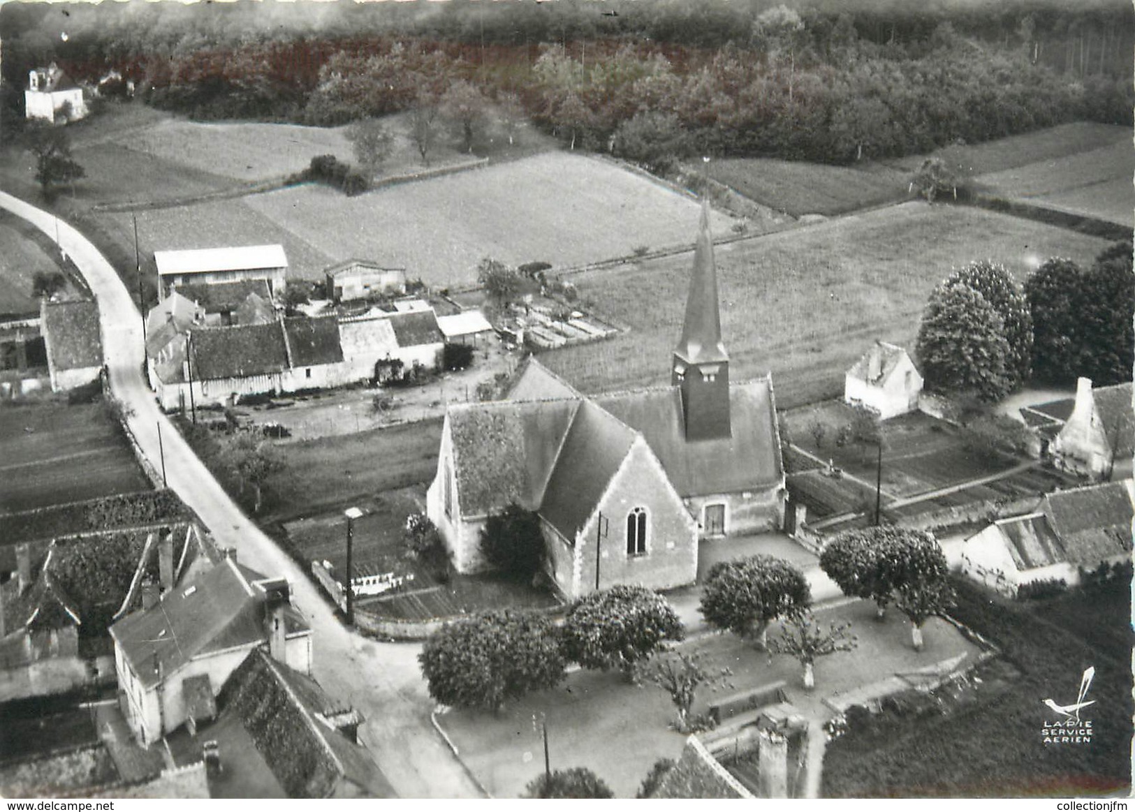 CPSM FRANCE 37 "Saint Etienne De Chigny, L'église" - Other & Unclassified