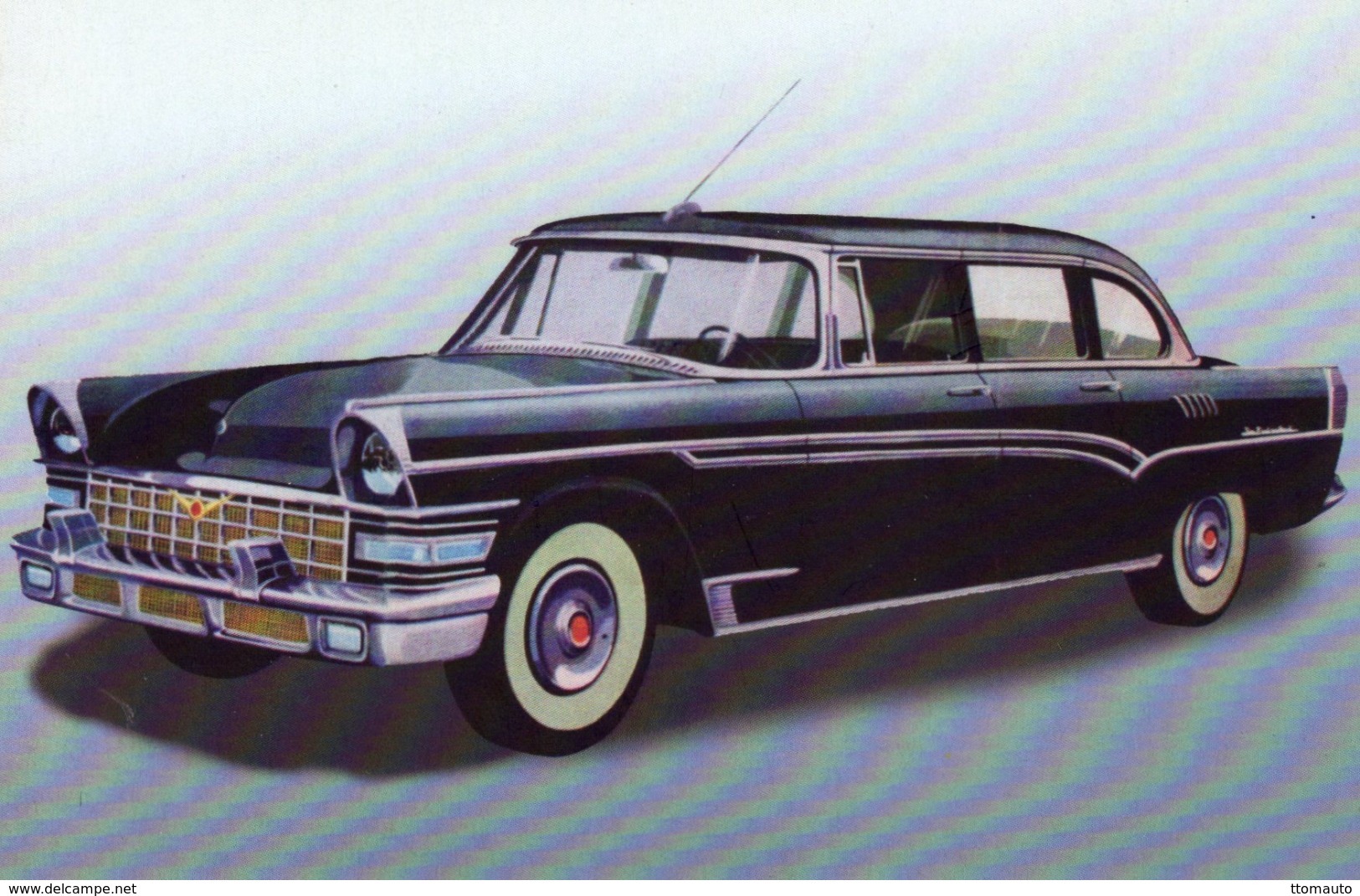 ZIL 111  -  1957  -  Soviet Limousine  -  CPM - Voitures De Tourisme