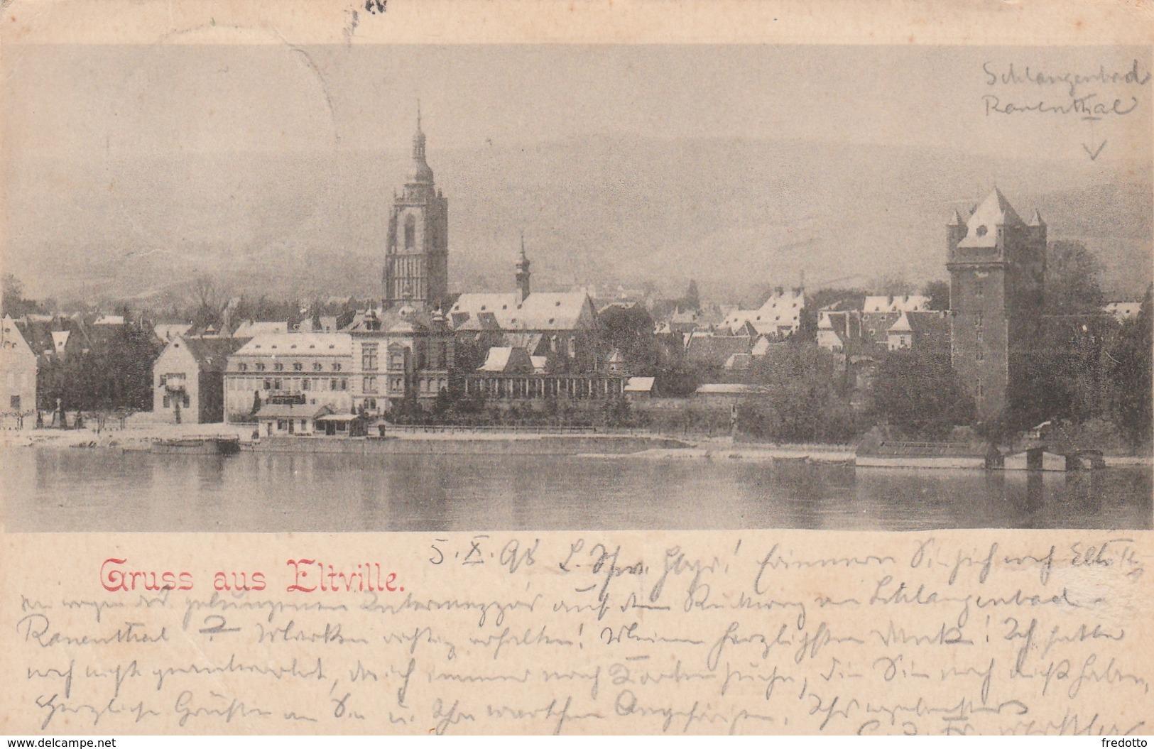 Gruss Aus Eltville 1898 - Eltville