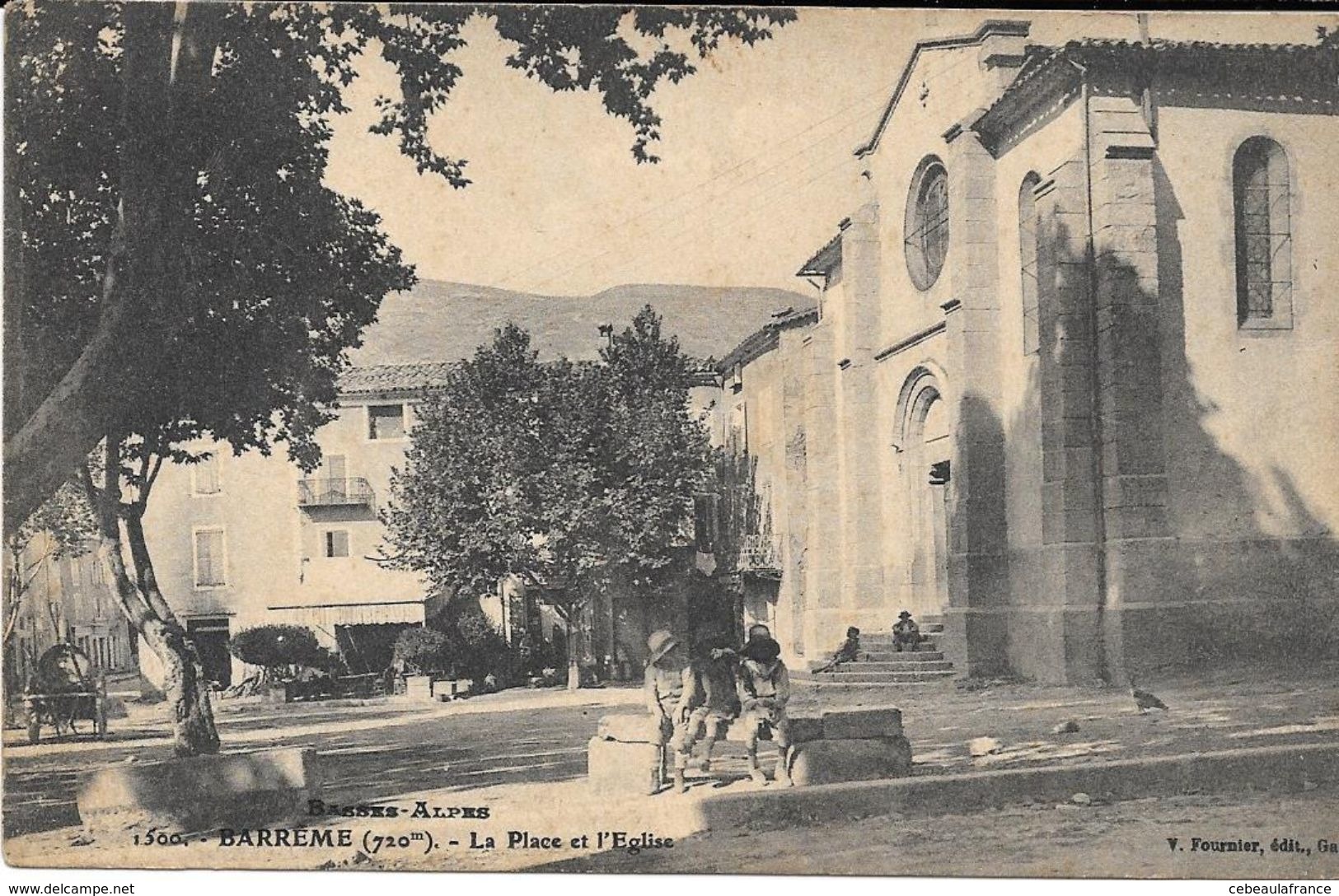 Barreme Place Et Eglise - Autres & Non Classés